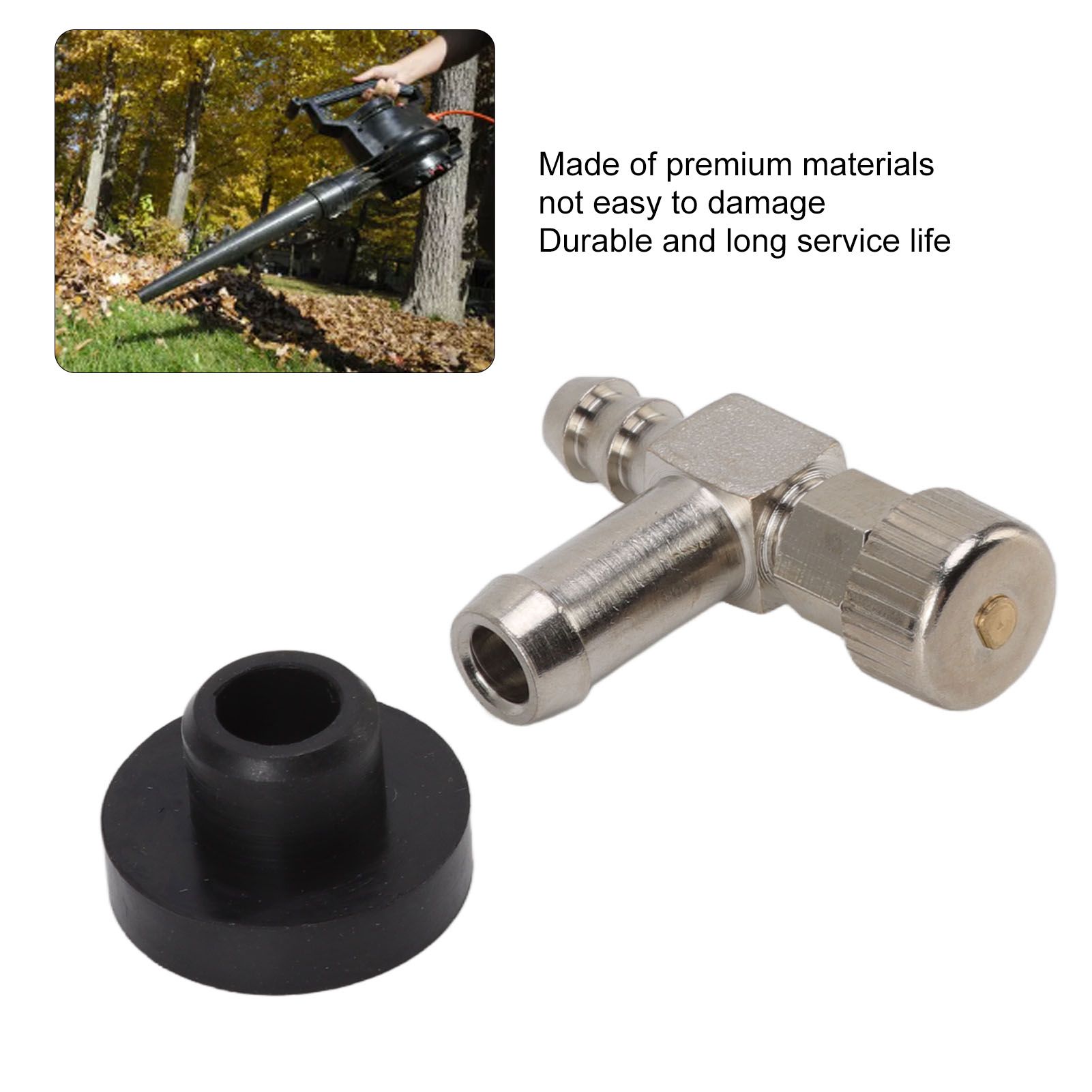 Fuel Gas Tank Grommet and Shut Off Valve Fit for Coleman for Craftsman view 15