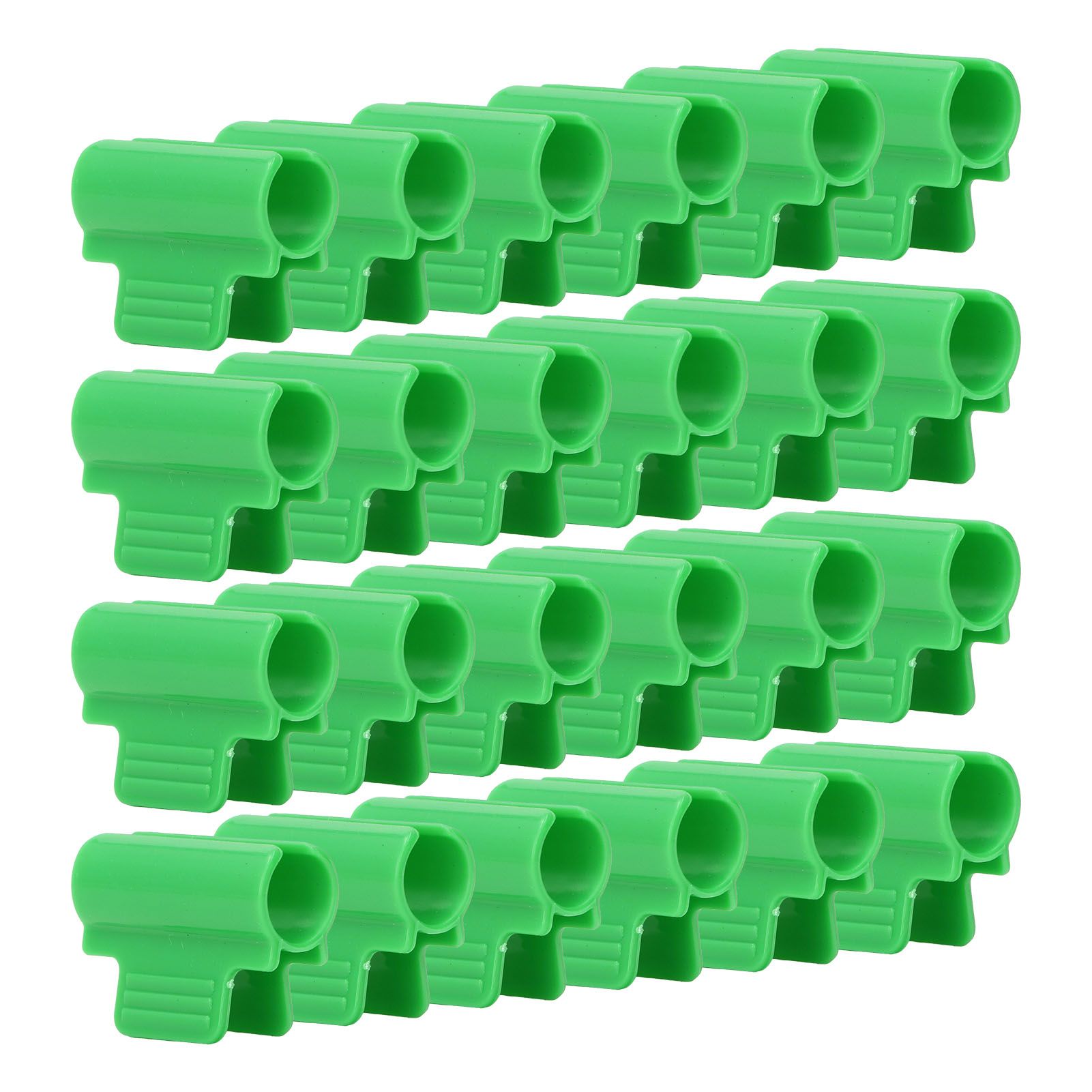 24pcs Greenhouse Clamps Single Head Row Cover Netting Tunnel Hoop Clips Insect view 2