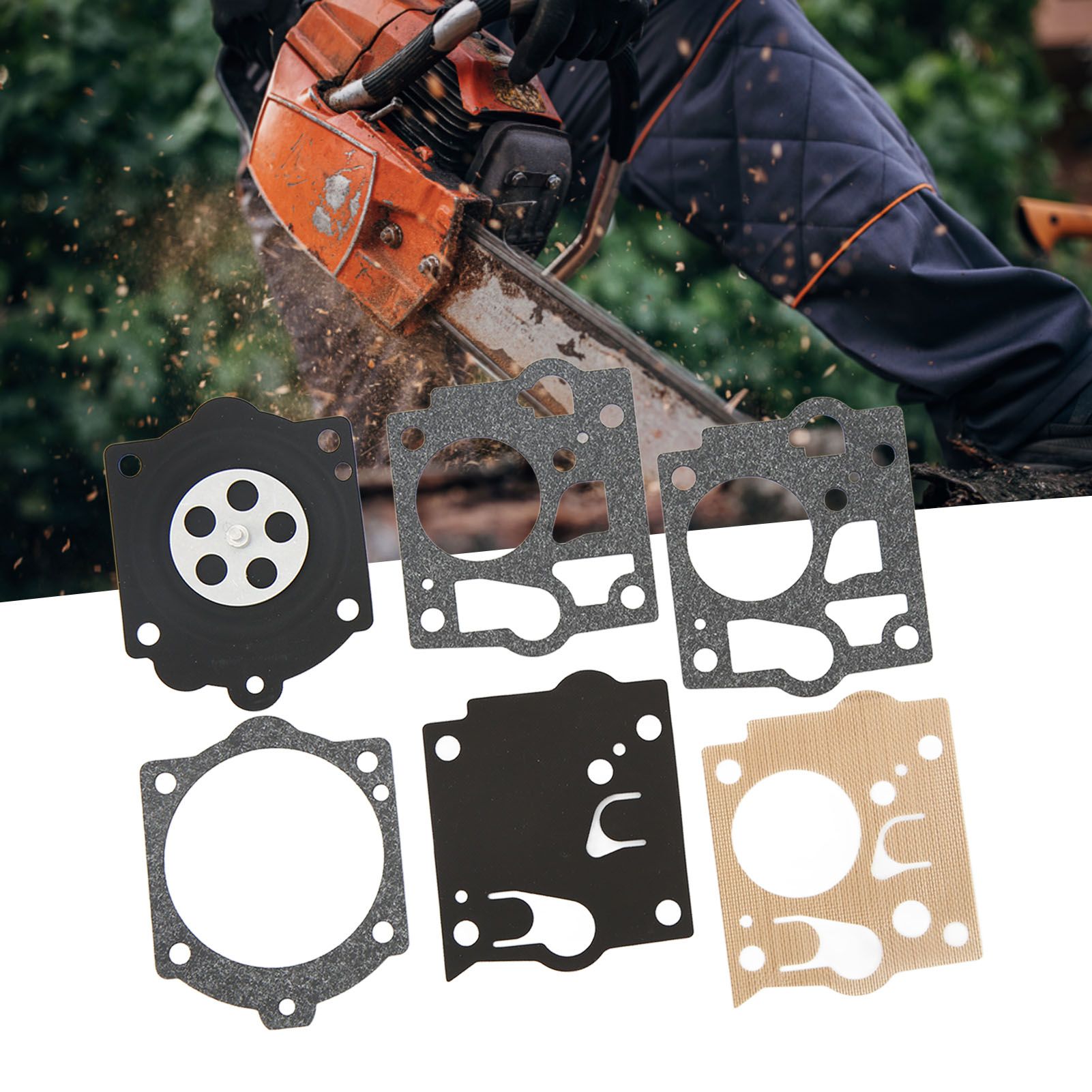 Carburetor Gasket Kit for McCulloch PROMAC 700 8200 PM 10 1010 K10 SDC Chainsaw view 12