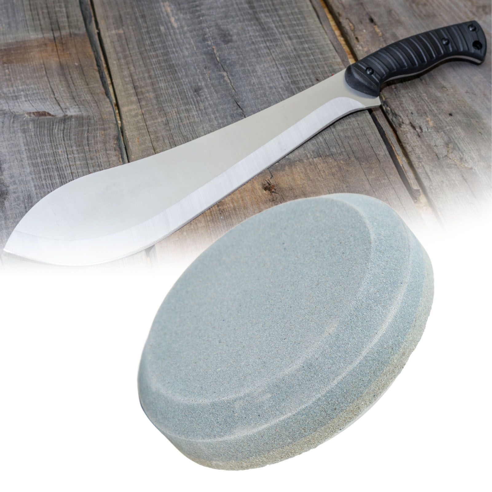 Double Sided Knife Sharpener Multifunctional Round Shape Knife Sharpening view 11