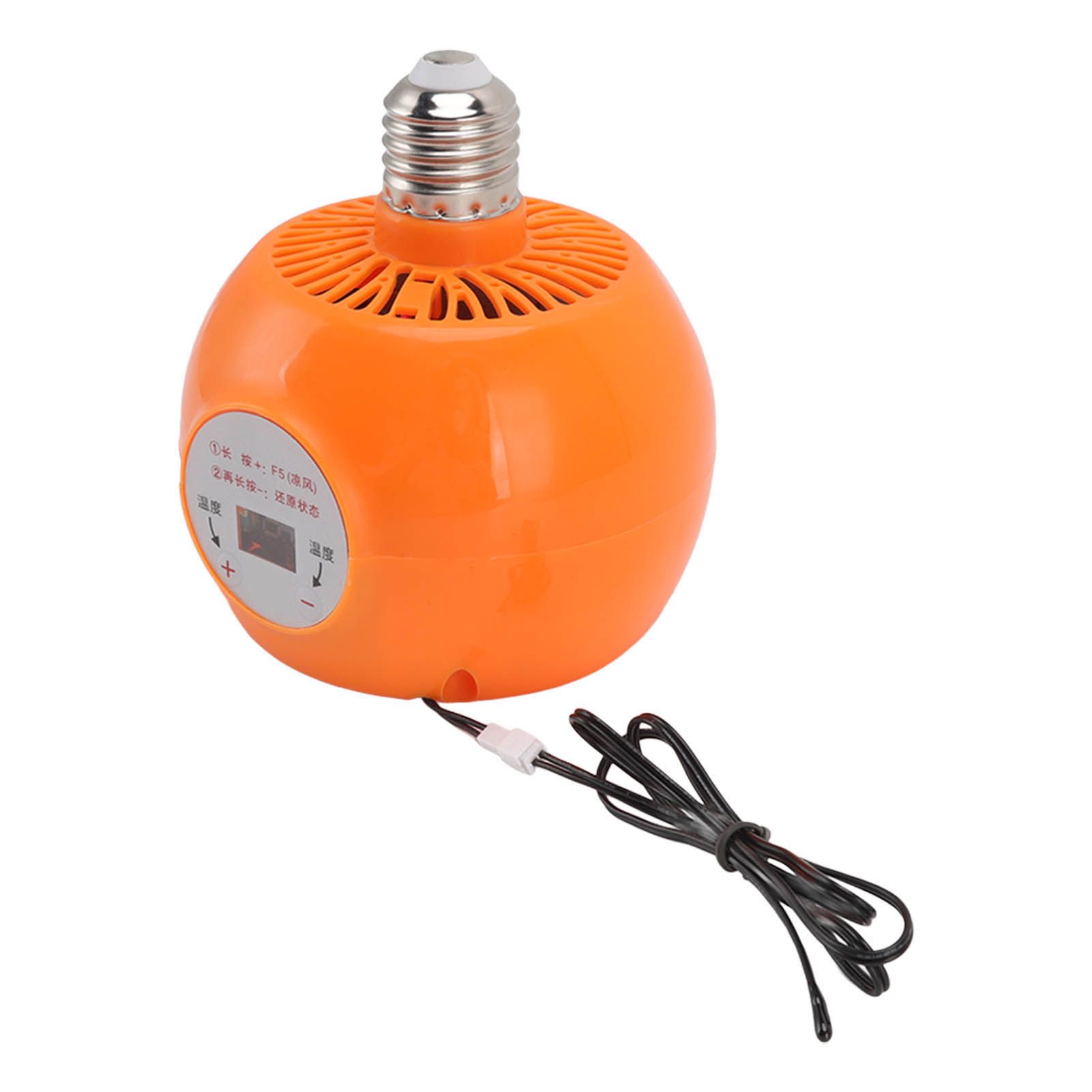 E27 Heating Lamp Auto Constant Temp Adjustable Poultry Heater Lamp for Rabbits view 2