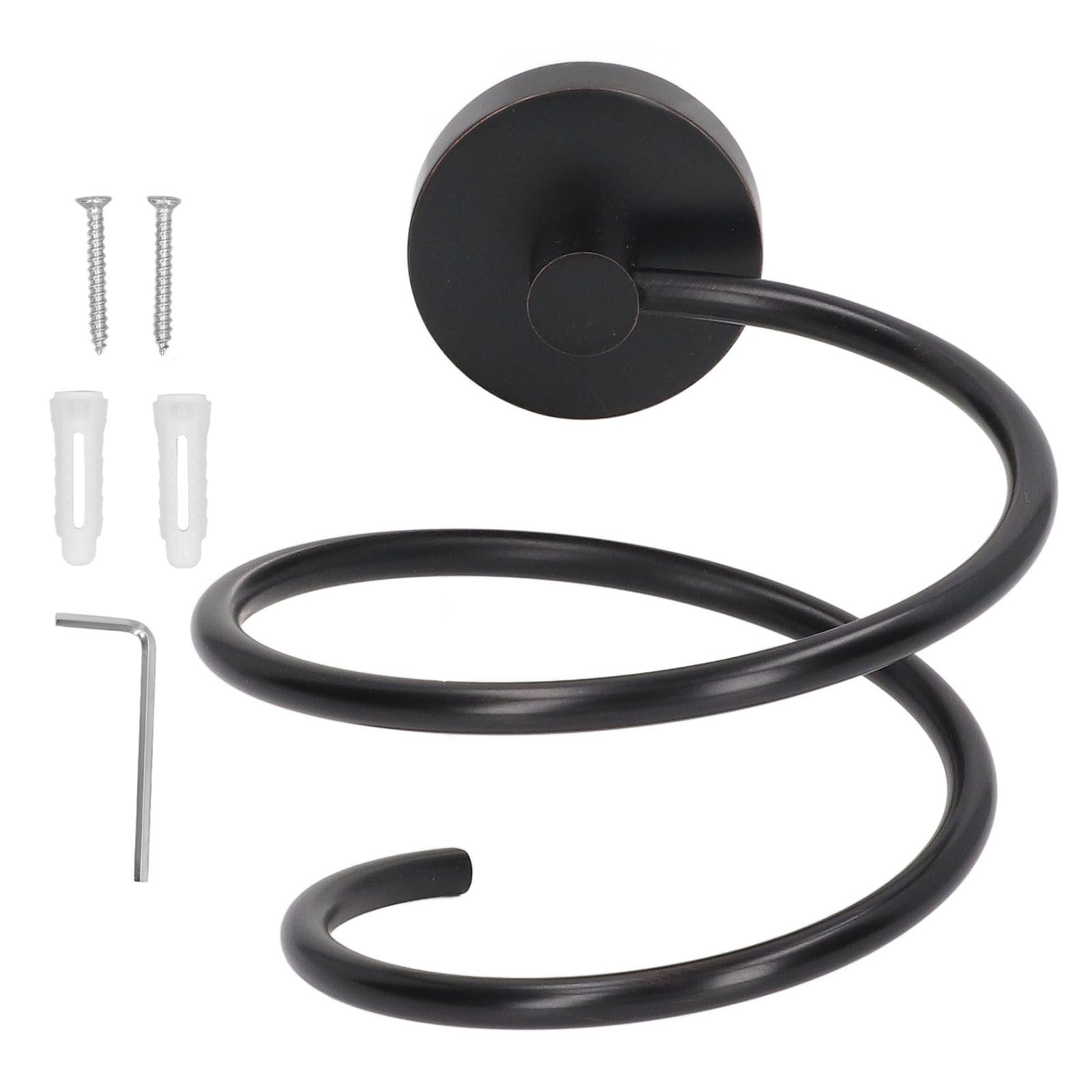 304 Stainless Steel Hair Dryer Rack Keep Tidy Wall Mount Blow Hair Dryer — image 1