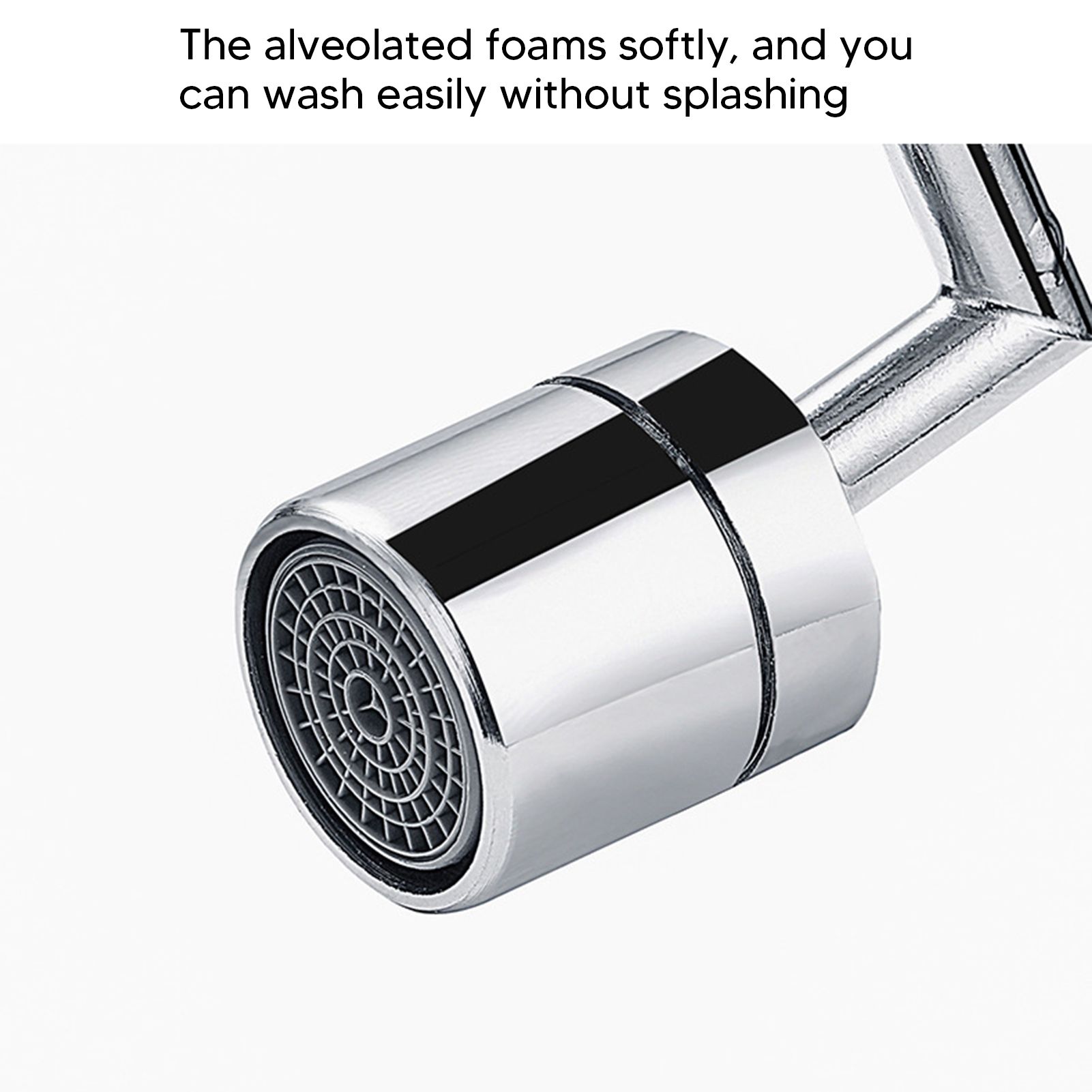 Plastic Faucet Extender 360 Degree Universal Rotating Splashing Proof Tap view 12