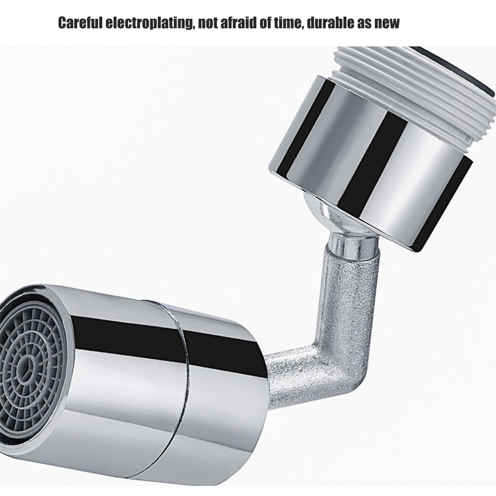 Universal 360 Degree Swivel Faucet Extender All Copper Anti Splash Faucet view 4