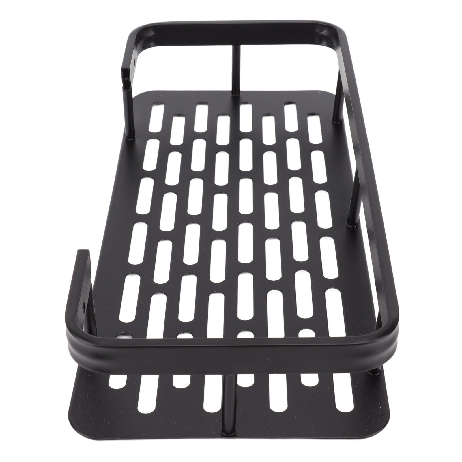 Shower Caddy Single Tier Durable Aluminium Rustproof Sticker Installation view 5