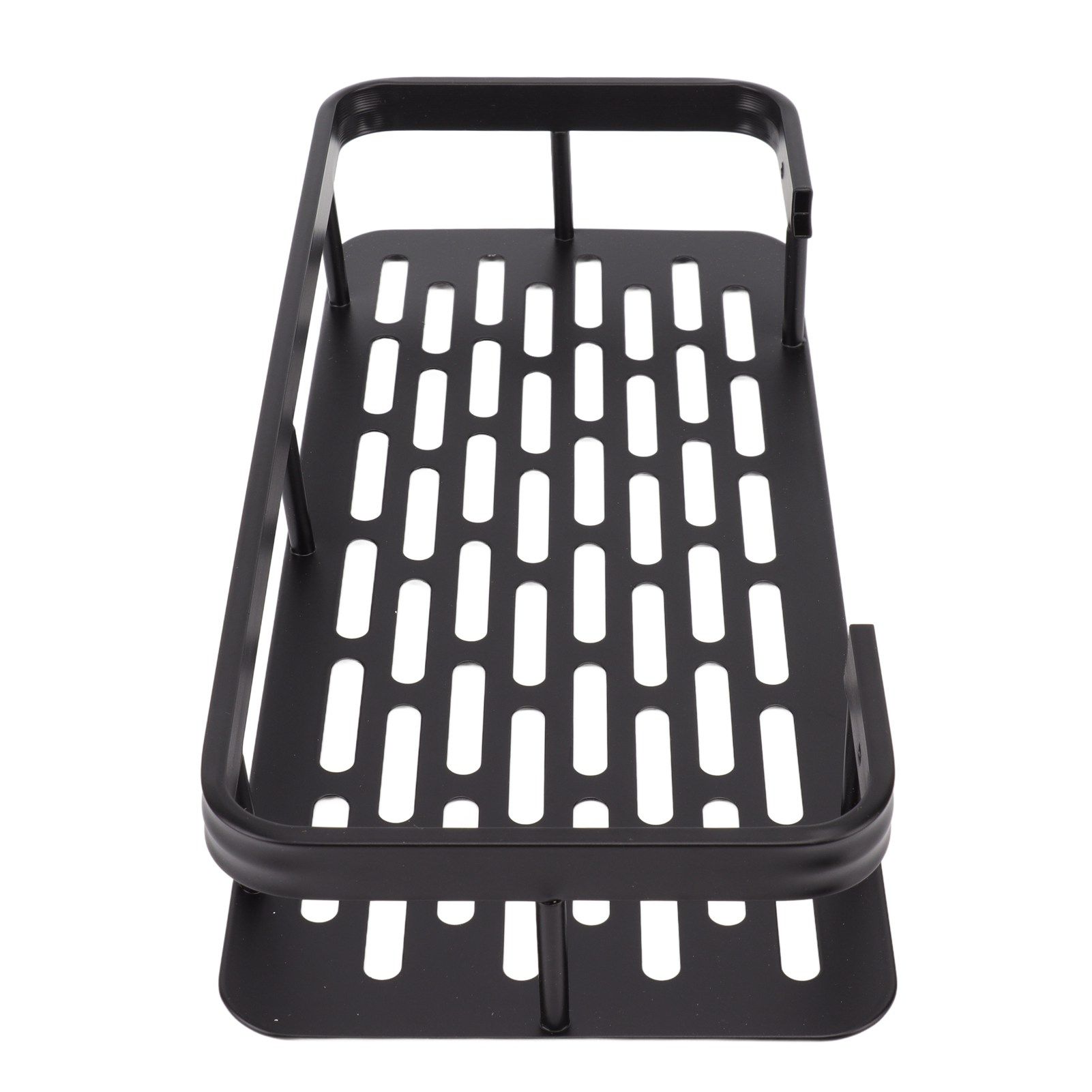 Shower Caddy Single Tier Durable Aluminium Rustproof Sticker Installation view 6