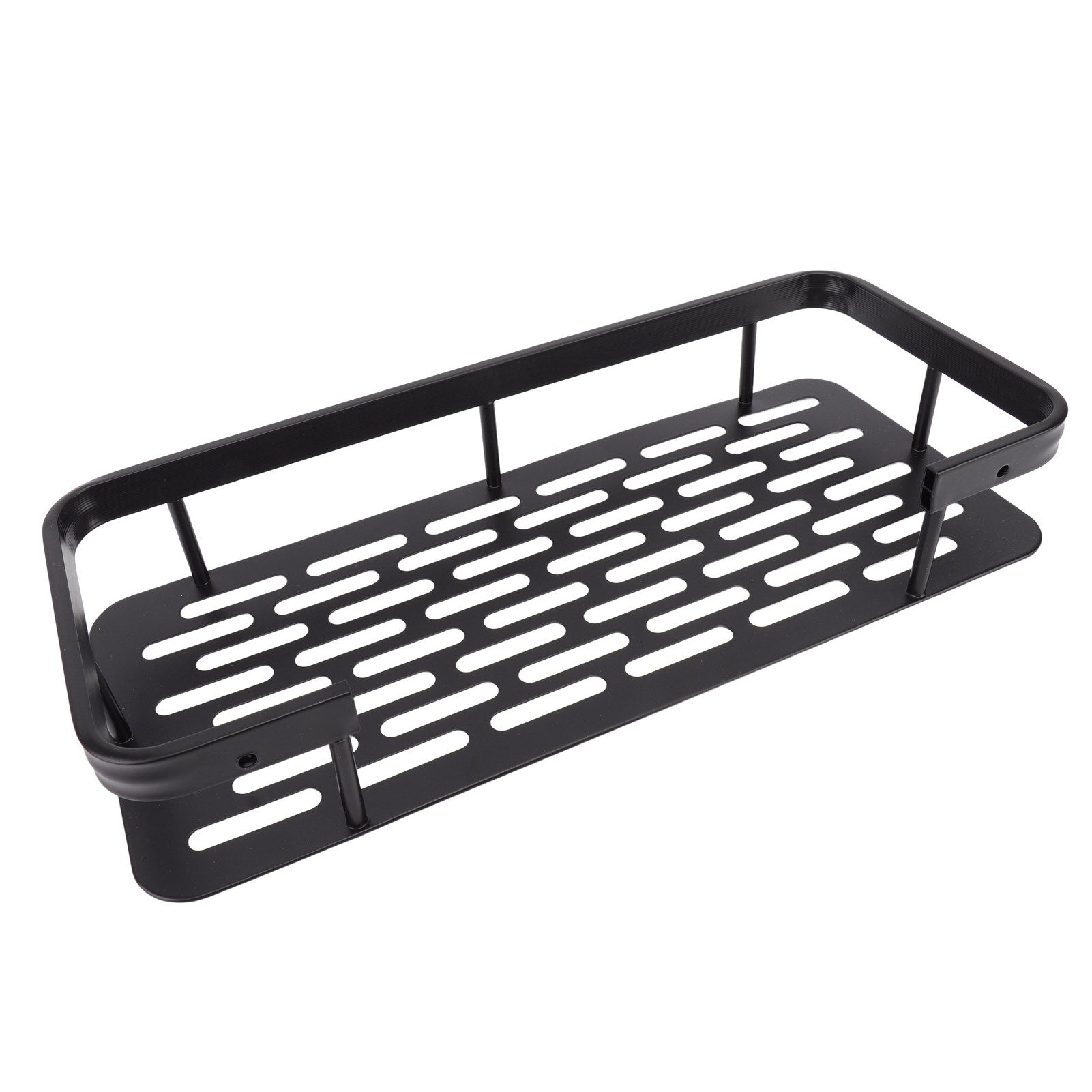 Shower Caddy Single Tier Durable Aluminium Rustproof Sticker Installation view 7