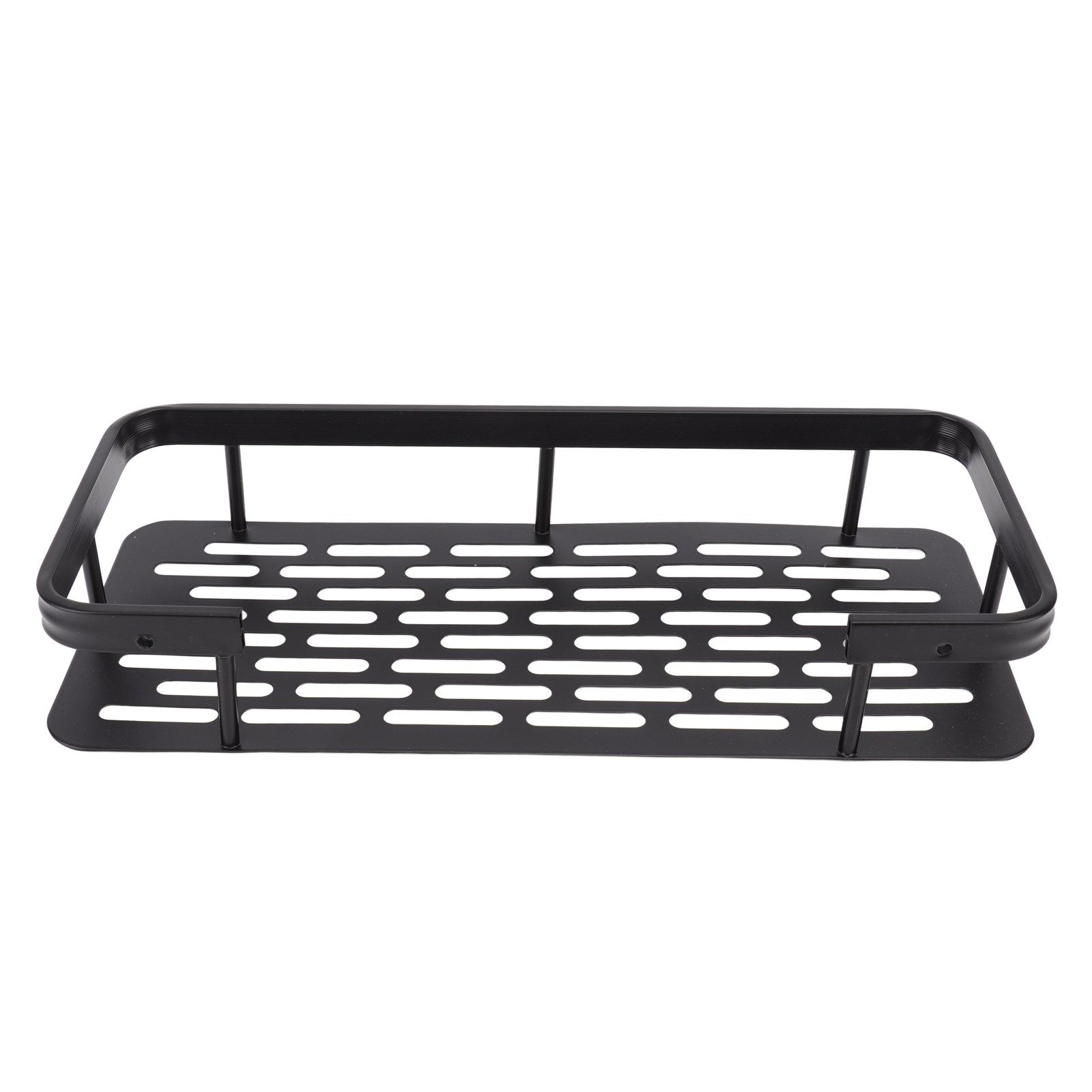 Shower Caddy Single Tier Durable Aluminium Rustproof Sticker Installation view 9
