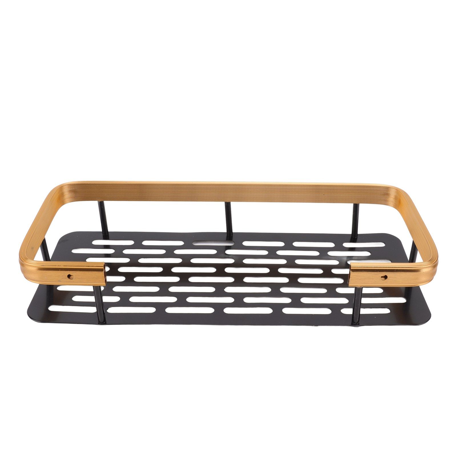Shower Caddy Single Tier Durable Aluminium Rustproof Sticker Installation view 9