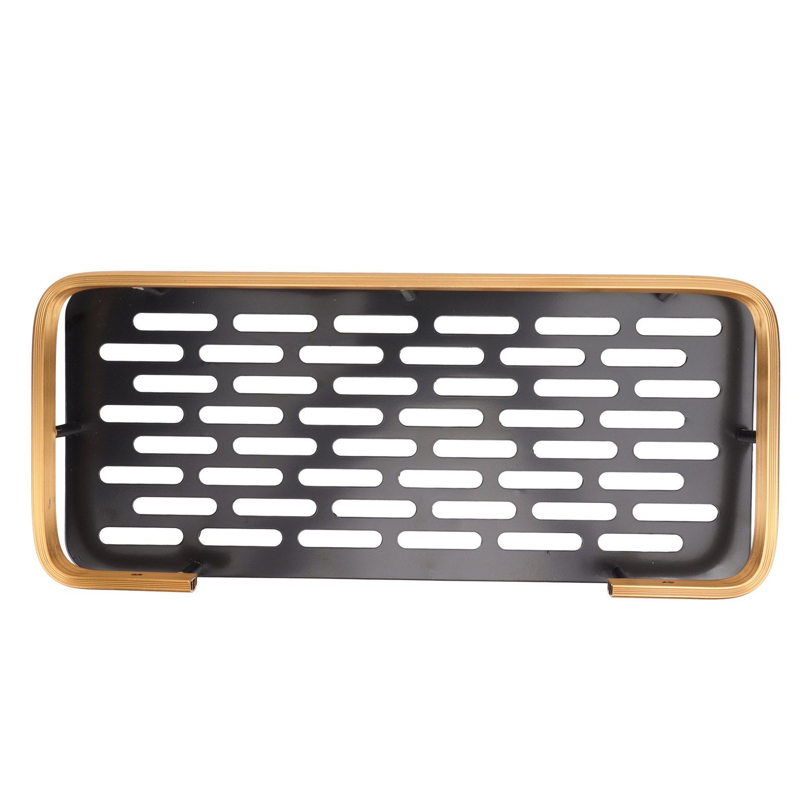 Shower Caddy Single Tier Durable Aluminium Rustproof Sticker Installation view 10