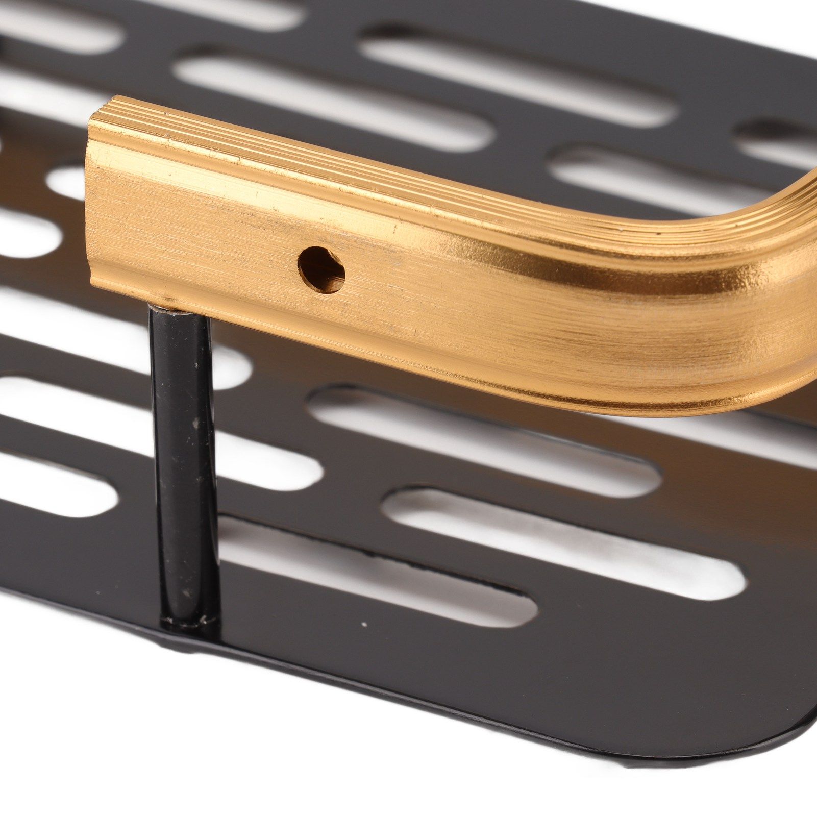 Shower Caddy Single Tier Durable Aluminium Rustproof Sticker Installation view 14