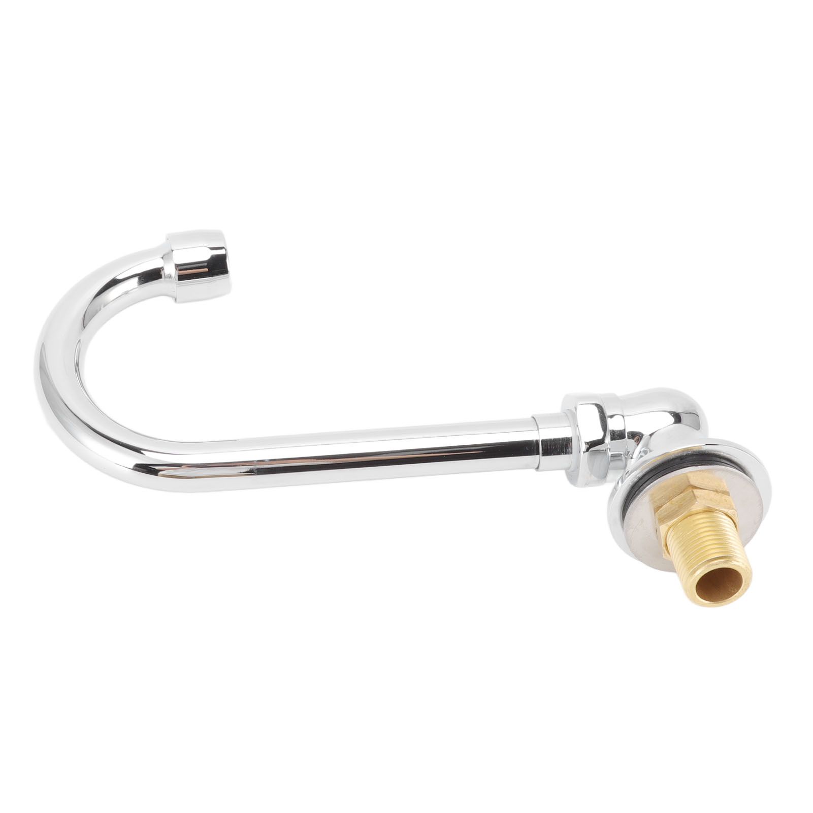 Foot Pedal Faucet Stainless Steel G1/2 Thread Wall Mounted Knee Valve Basin view 6