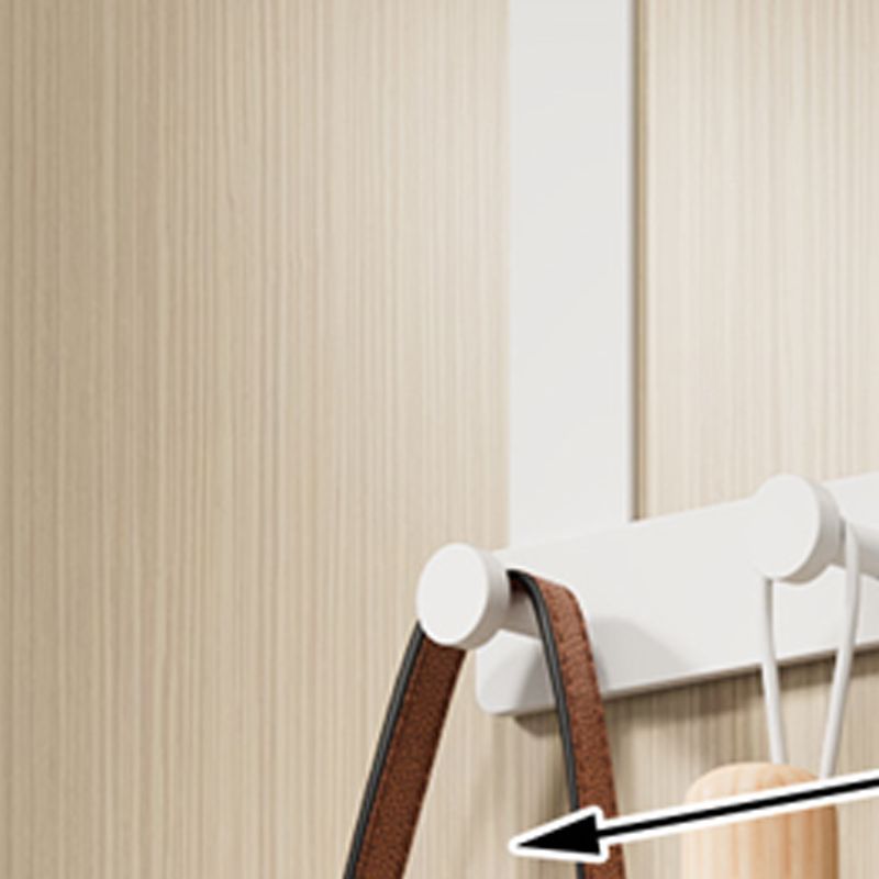 Door Hook Hanger Punch Free Seamless Long Arm Quiet Aluminum Over Door Hooks view 2