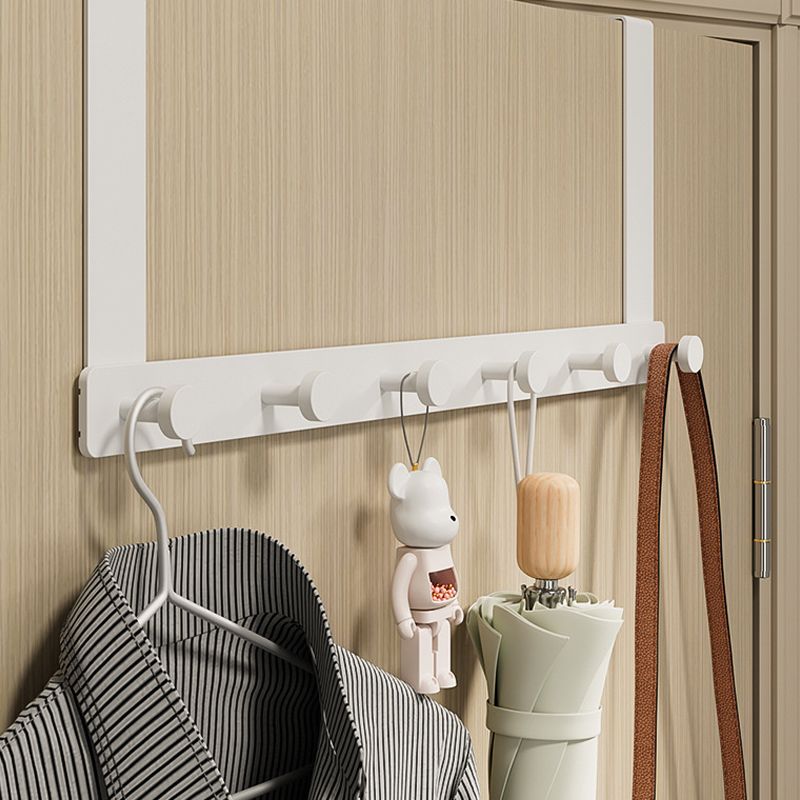 Door Hook Hanger Punch Free Seamless Long Arm Quiet Aluminum Over Door Hooks view 2
