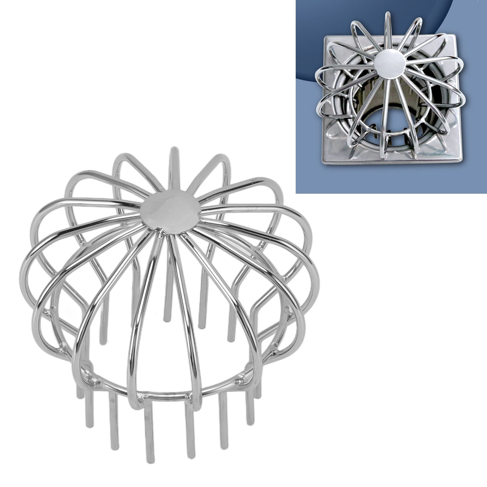 Outdoor Roof Drain Stainless Steel Anti Blocking Round Line Cap Floor Drain view 11