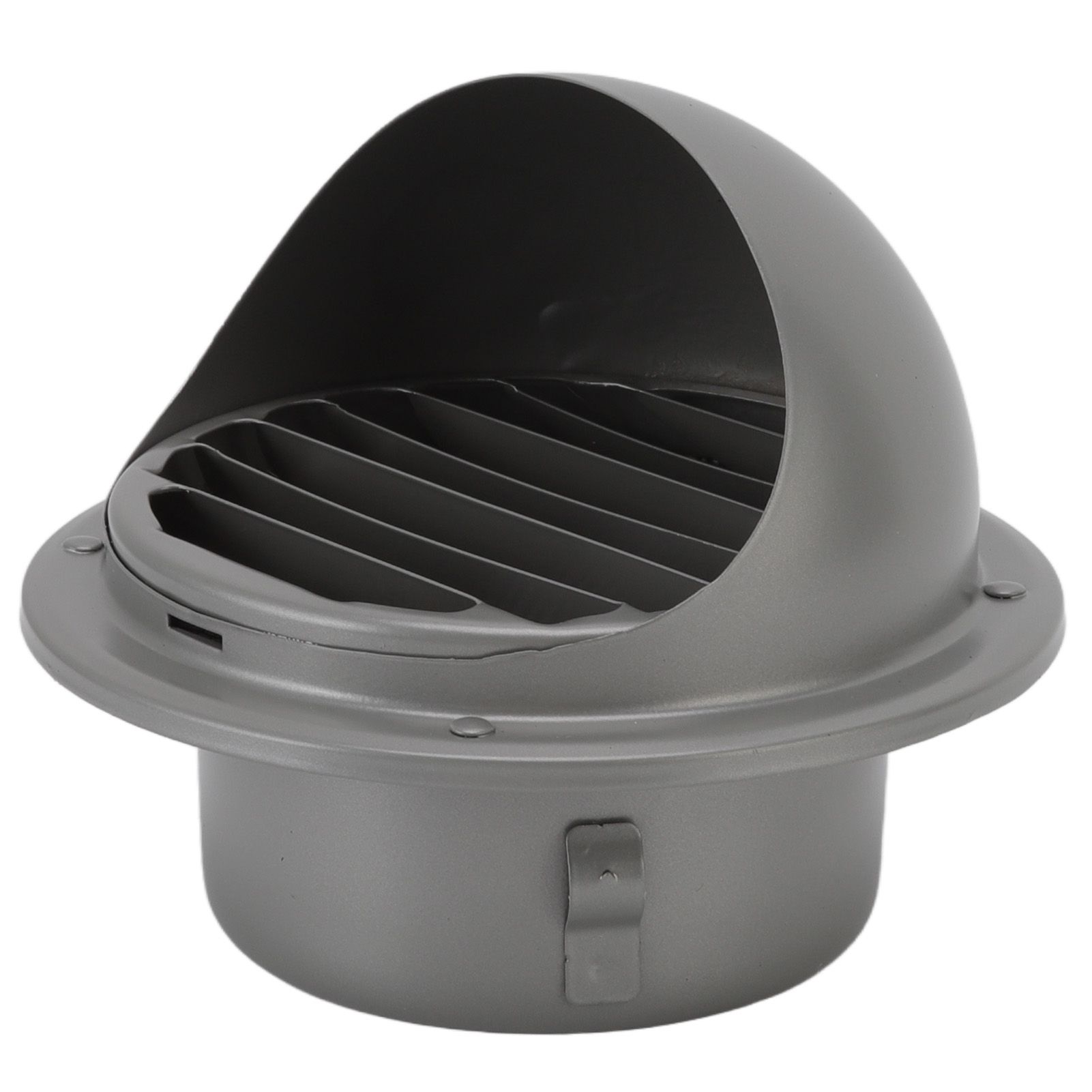 Stainless Steel Round Air Vent Louvered Cover Waterproof Windproof External view 6