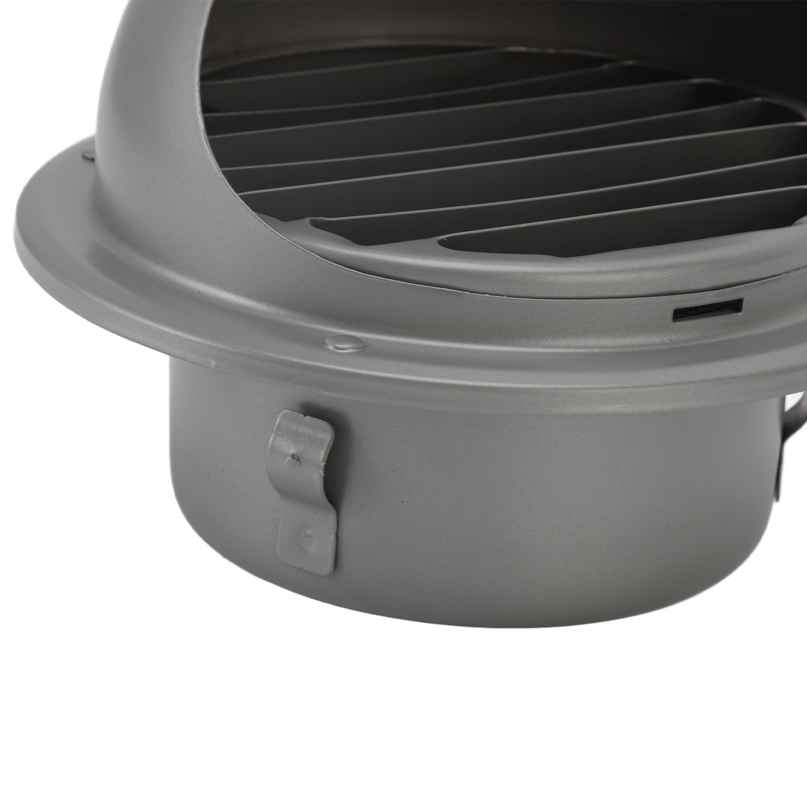 Stainless Steel Round Air Vent Louvered Cover Waterproof Windproof External view 14