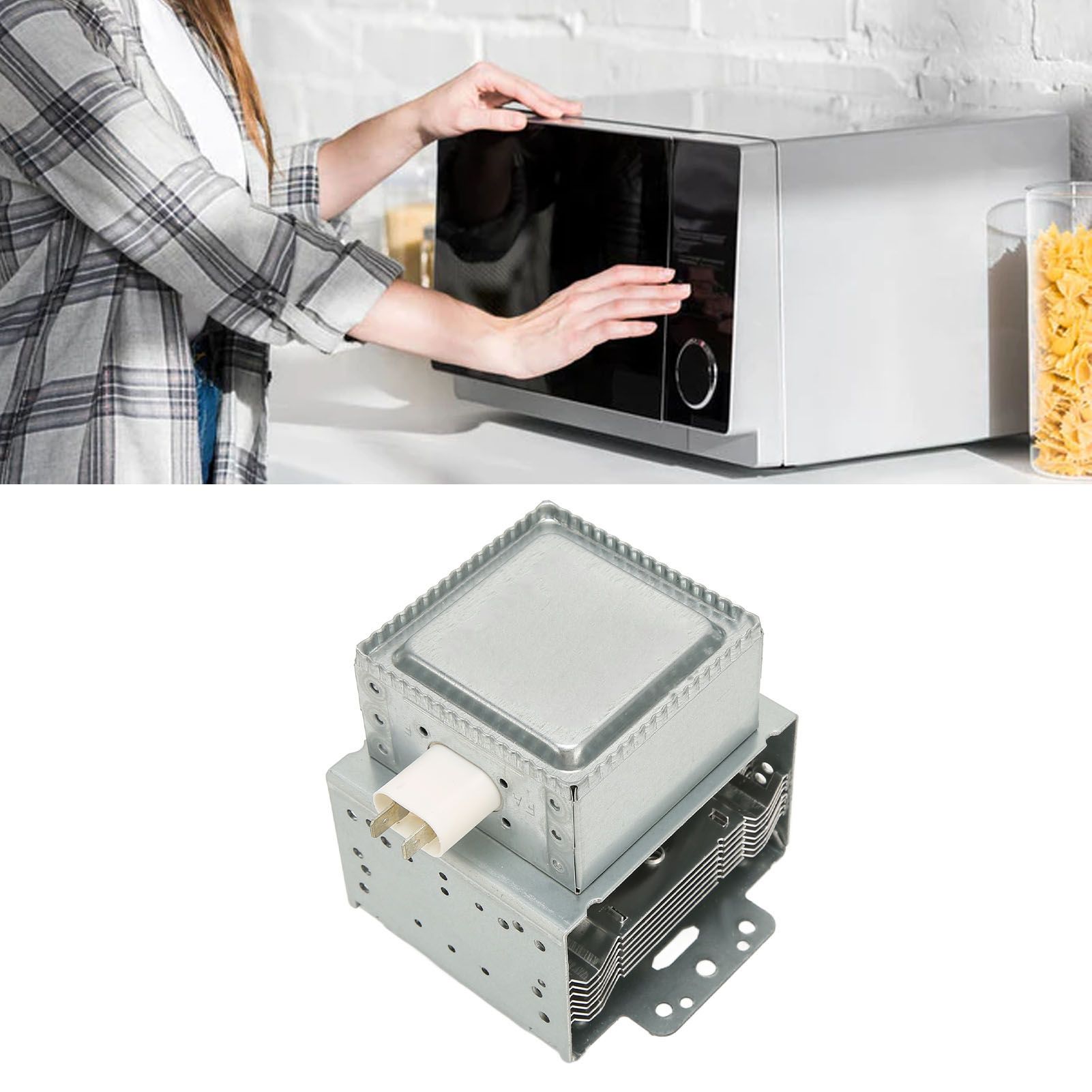 Stainless Steel Microwave Oven Magnetron Replacement Part for LG Microwave view 12