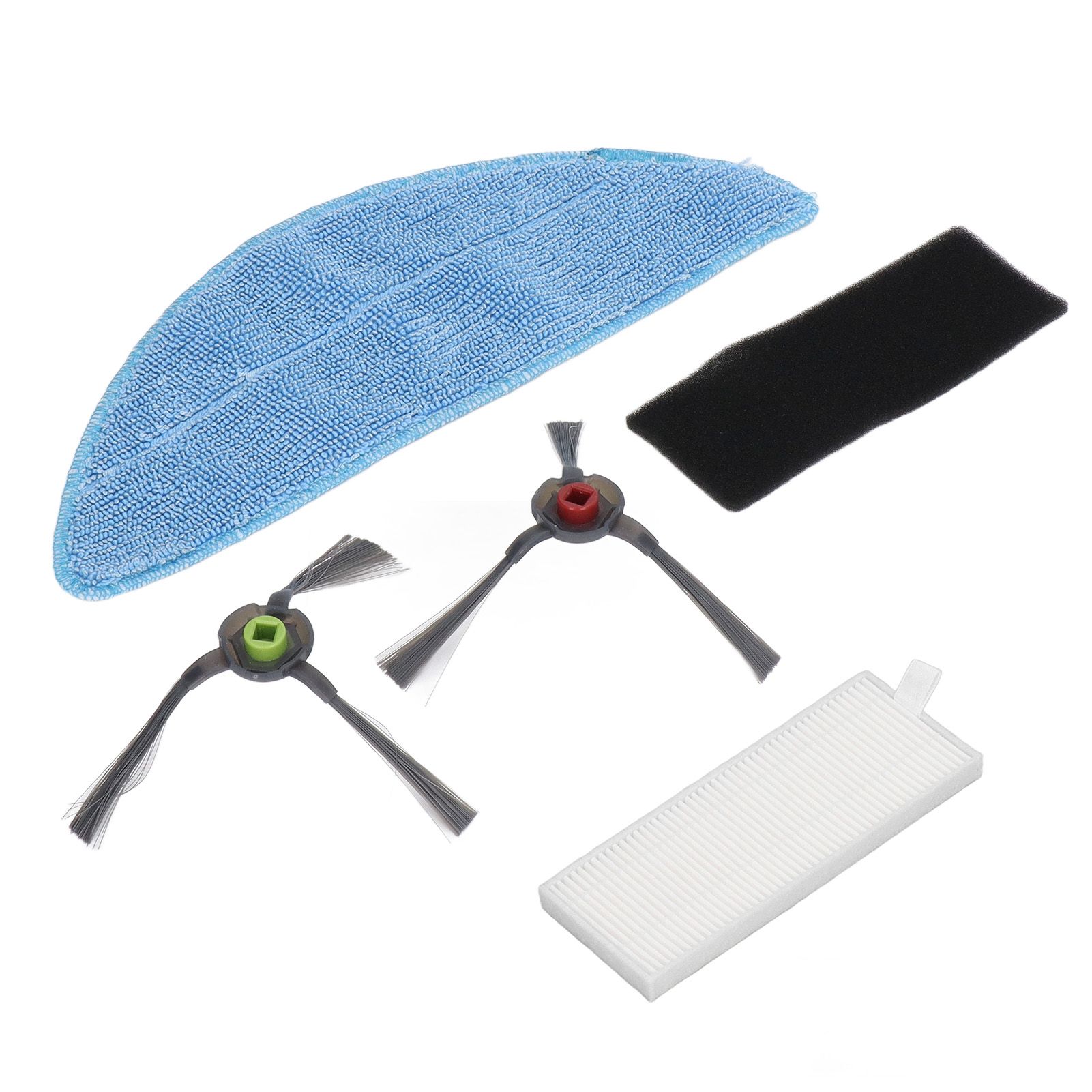 Robot Cleaner Rag Filter Set Replaceable Reusable Robot Cleaner Side Brush Set view 6