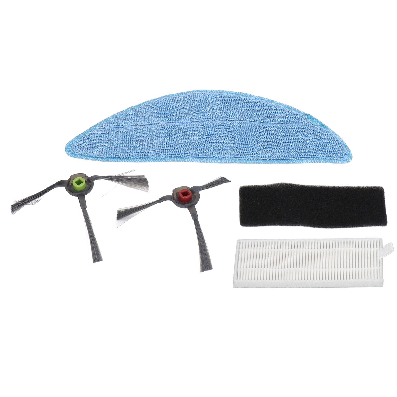 Robot Cleaner Rag Filter Set Replaceable Reusable Robot Cleaner Side Brush Set view 8
