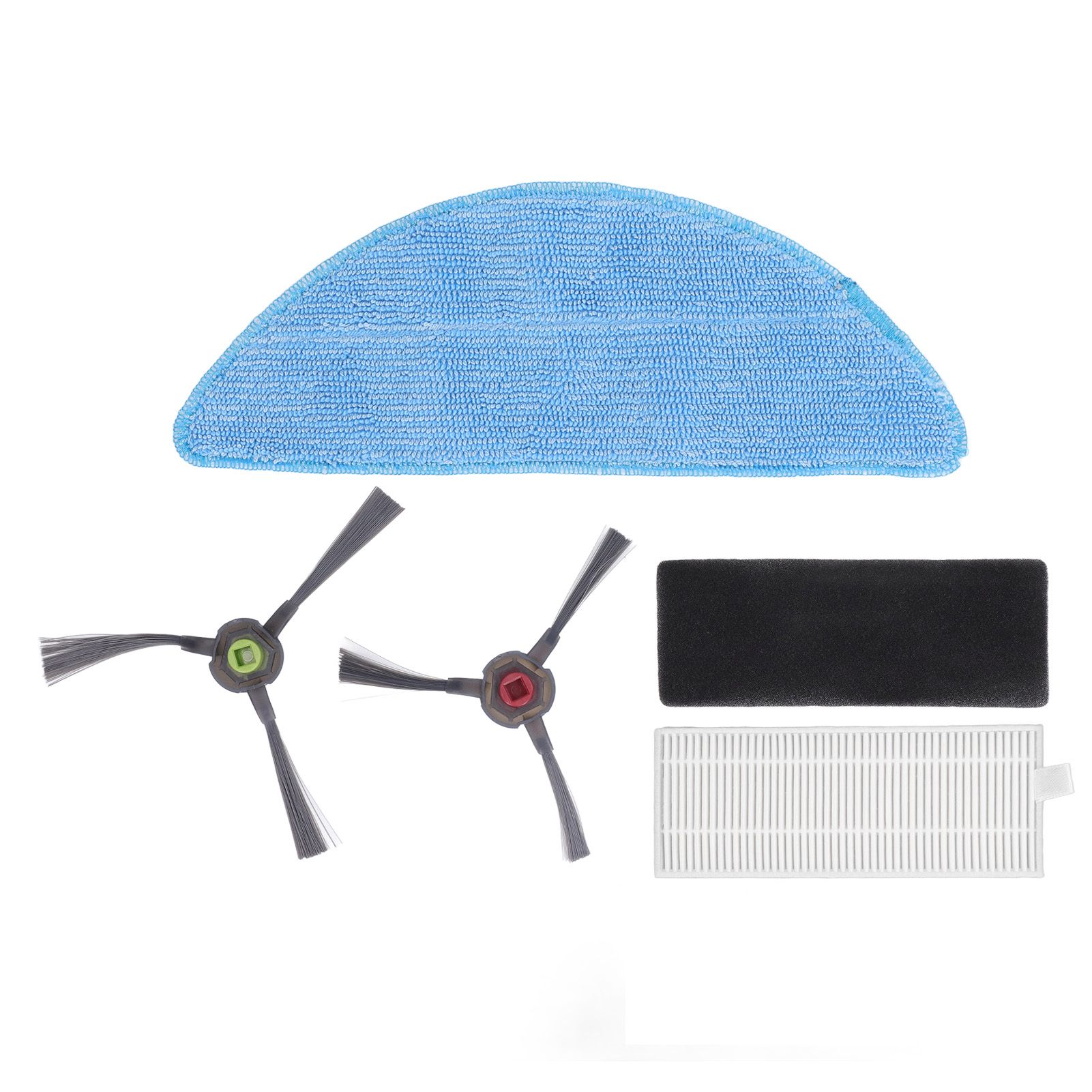 Robot Cleaner Rag Filter Set Replaceable Reusable Robot Cleaner Side Brush Set view 9