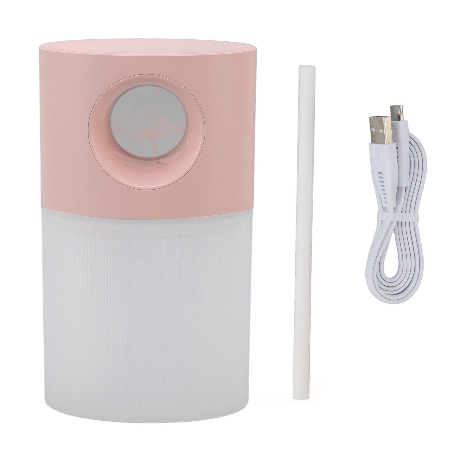 Mini Humidifier Quiet USB Rechargeable Fine Mist Portable Desktop Humidifier