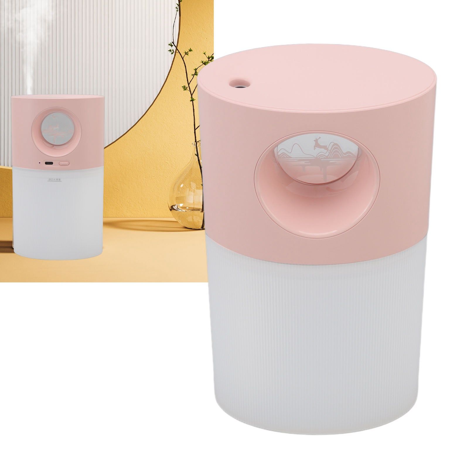 Mini Humidifier Quiet USB Rechargeable Fine Mist Portable Desktop Humidifier view 12