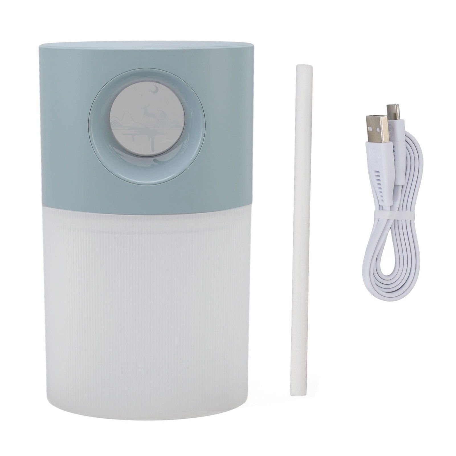 Mini Humidifier Quiet USB Rechargeable Fine Mist Portable Desktop Humidifier