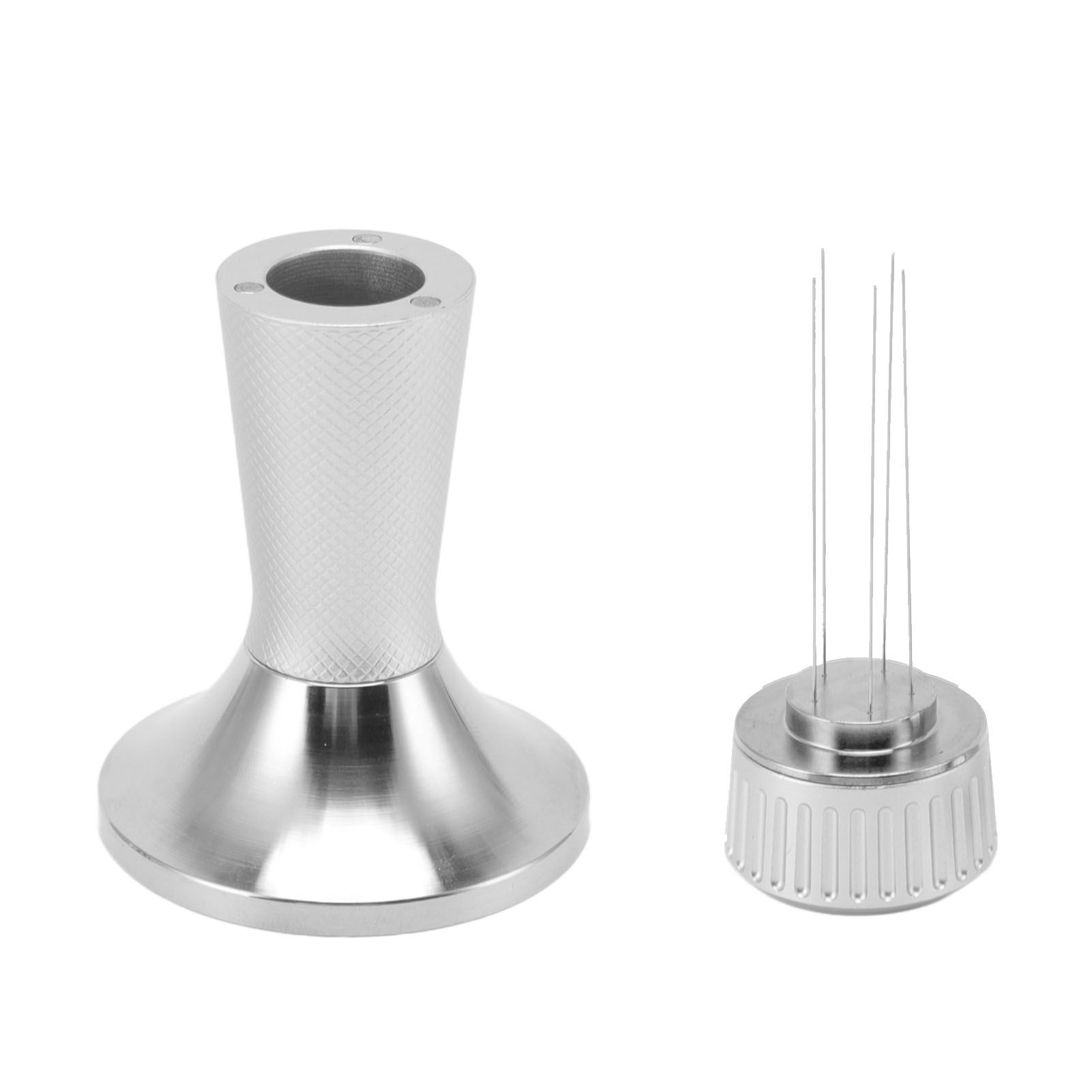 Coffee Tamper Stirrer Set Stainless Steel 2 in 1 58.3mm Coffee Tamper