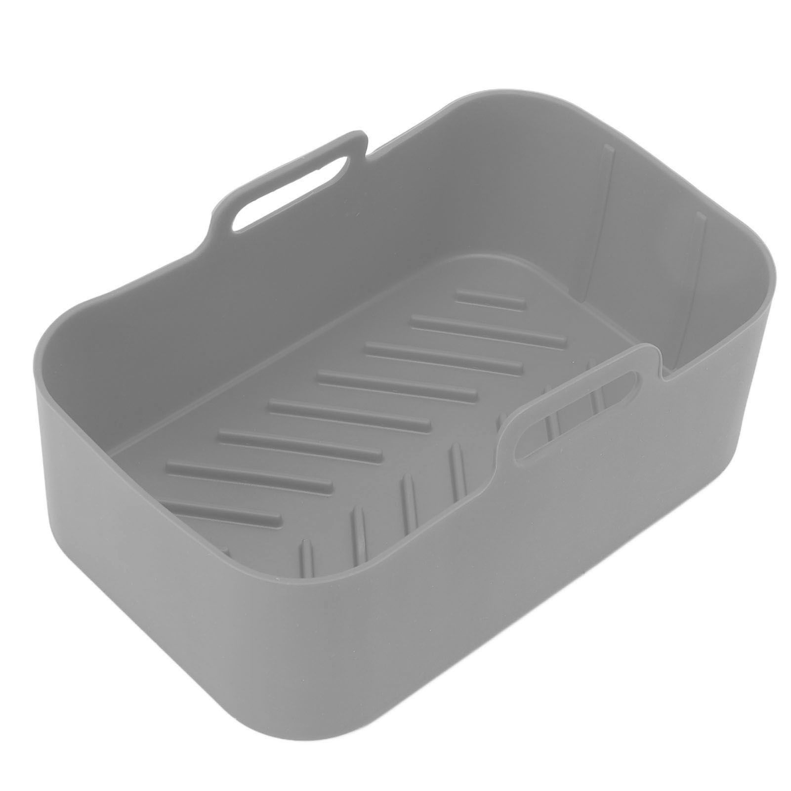 2Set Rectangular Fryer Silicone Pot Fryer Silicone Liners Rectangular Basket view 13