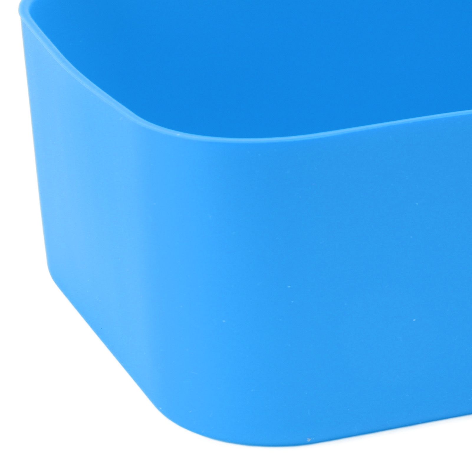 2 Sets Kitchen Fryer Silicone Basket and Mat Reusable Non Stick Rectangular view 13