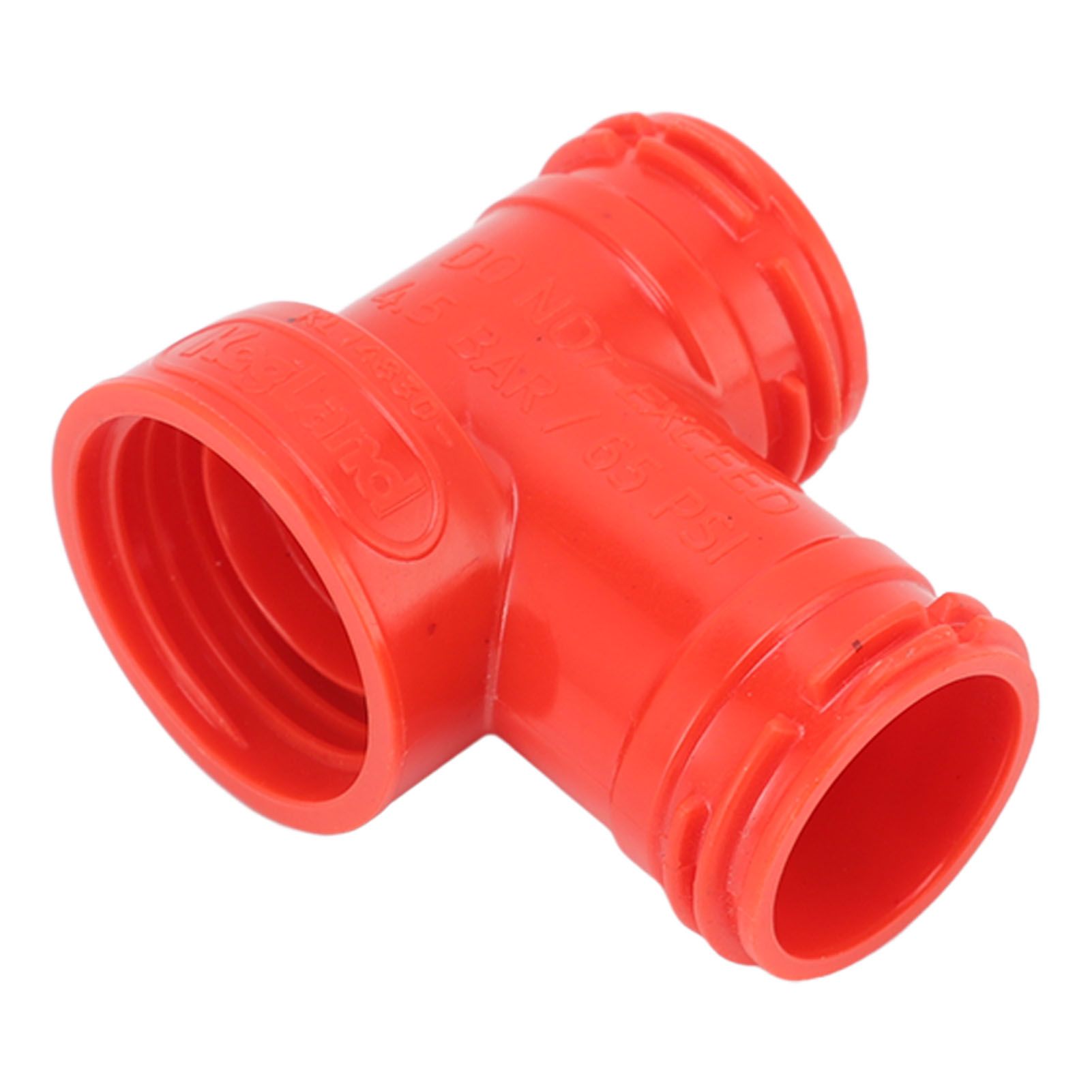 Beer Barrel Tee Adapter Plastic Carbonation Cap Tee Fitting Adapter Oxygen