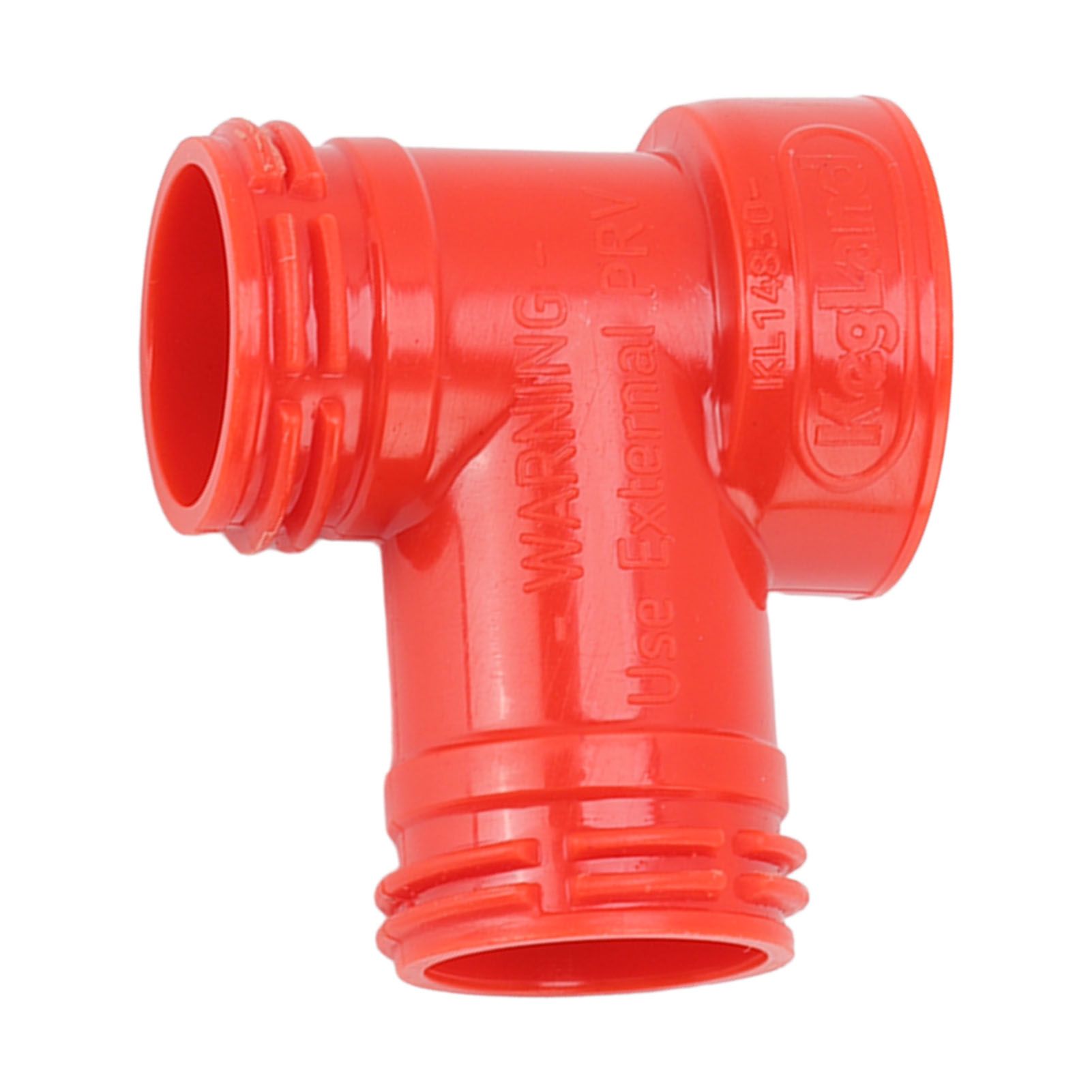 Beer Barrel Tee Adapter Plastic Carbonation Cap Tee Fitting Adapter Oxygen view 2