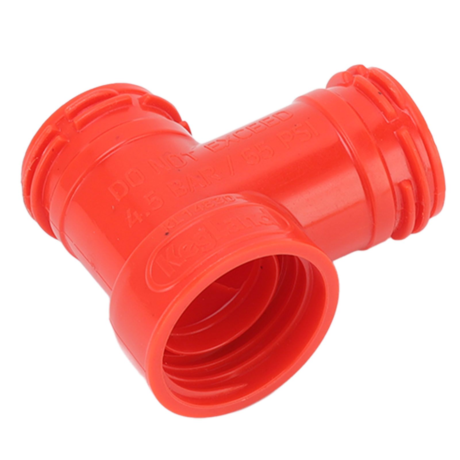 Beer Barrel Tee Adapter Plastic Carbonation Cap Tee Fitting Adapter Oxygen view 4
