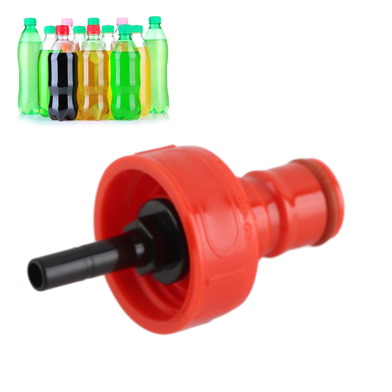 G1/4 Carbonation Cap Ball Lock Type Robust Lightweight ABS Carbonation PET view 11