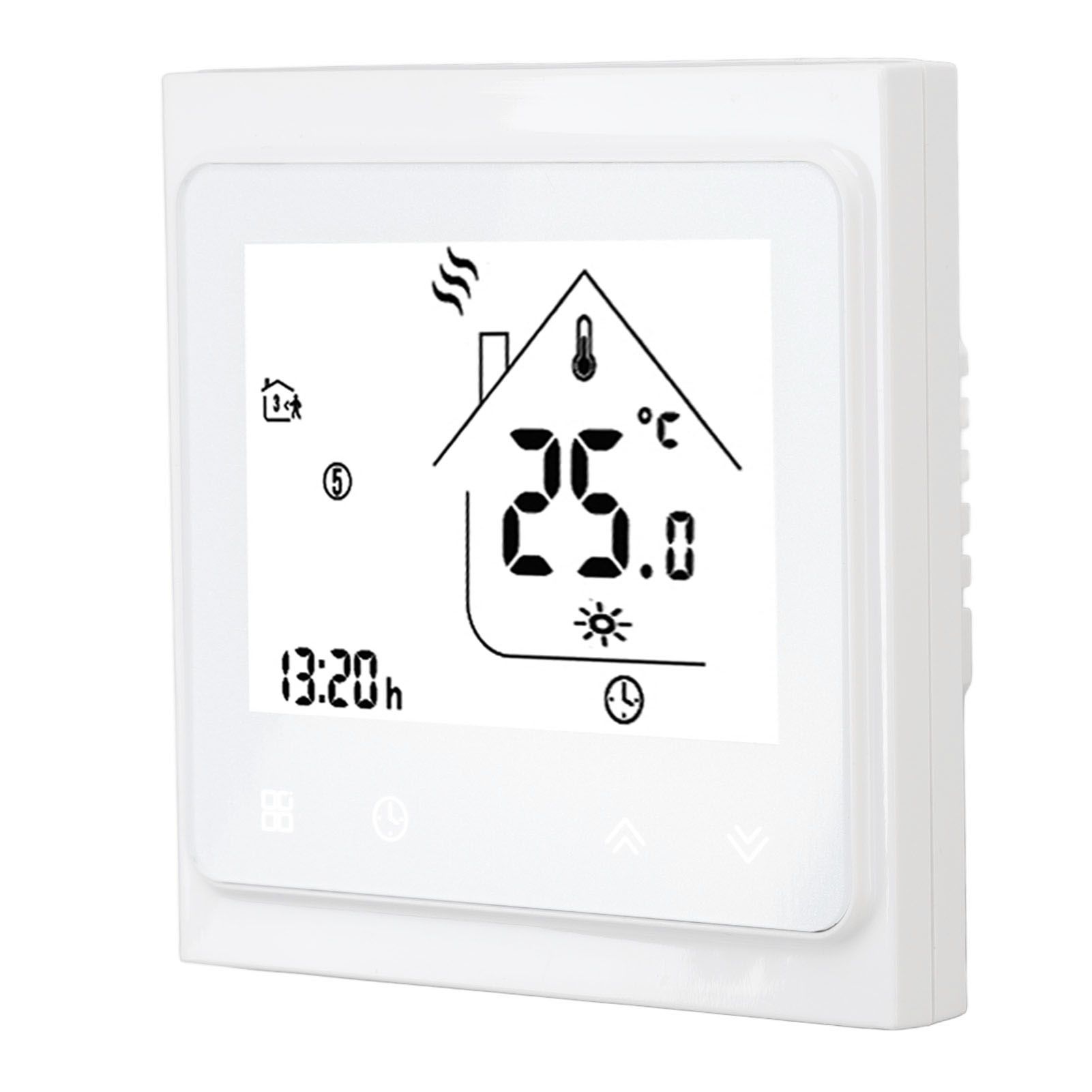 BHT 002GC Boiler Heating Programmable Thermostat Digital Touch Screen view 2