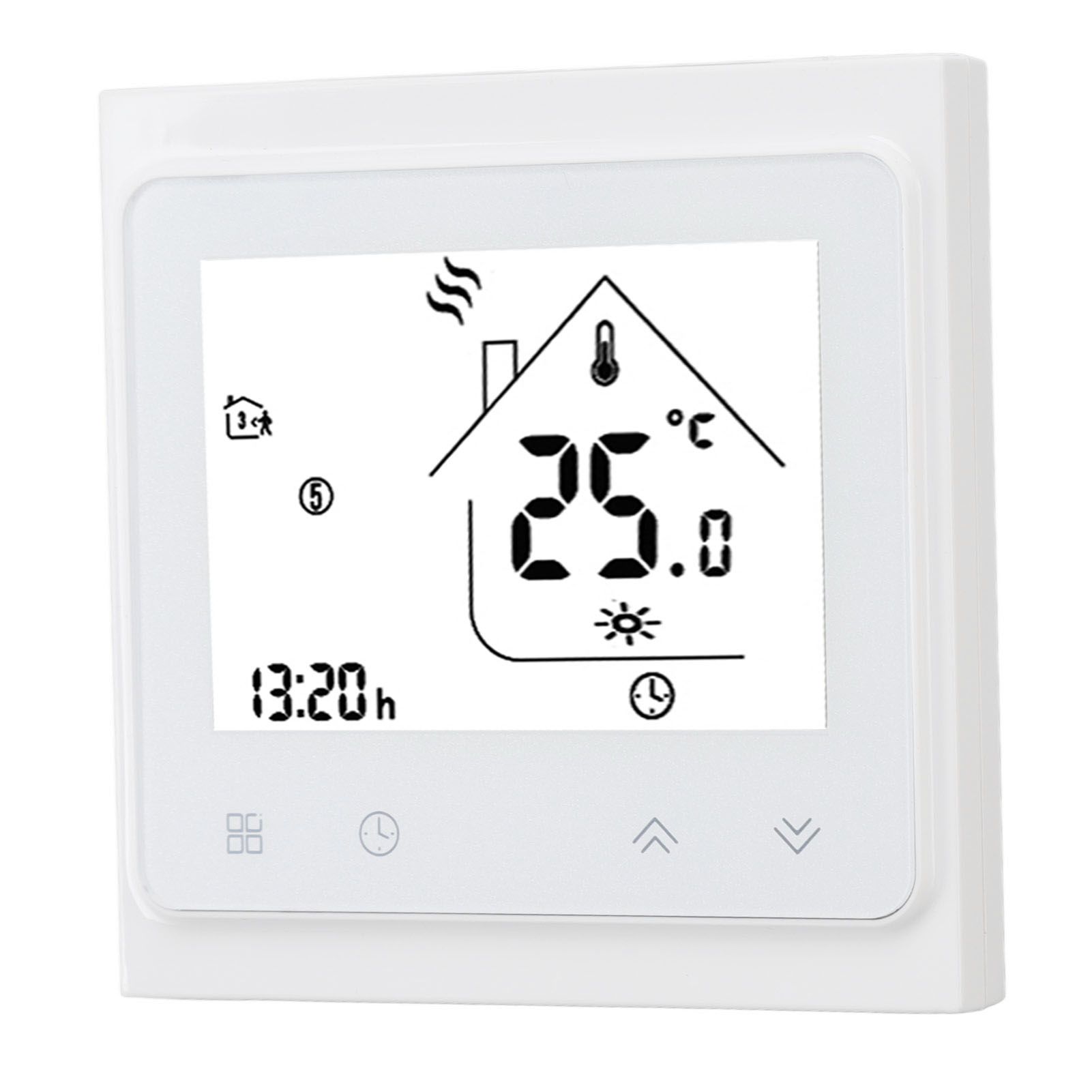 BHT 002GC Boiler Heating Programmable Thermostat Digital Touch Screen view 4