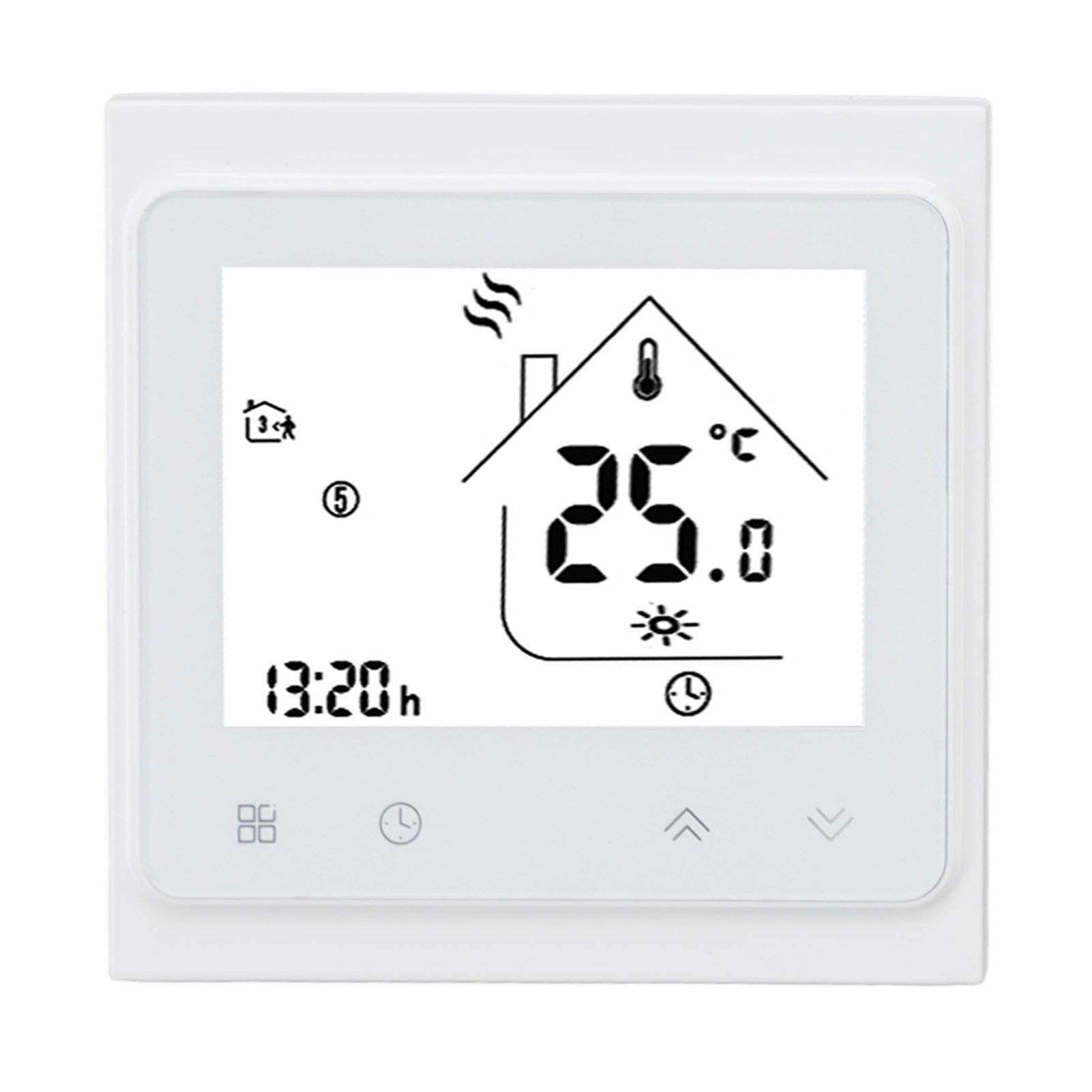 BHT 002GC Boiler Heating Programmable Thermostat Digital Touch Screen view 6