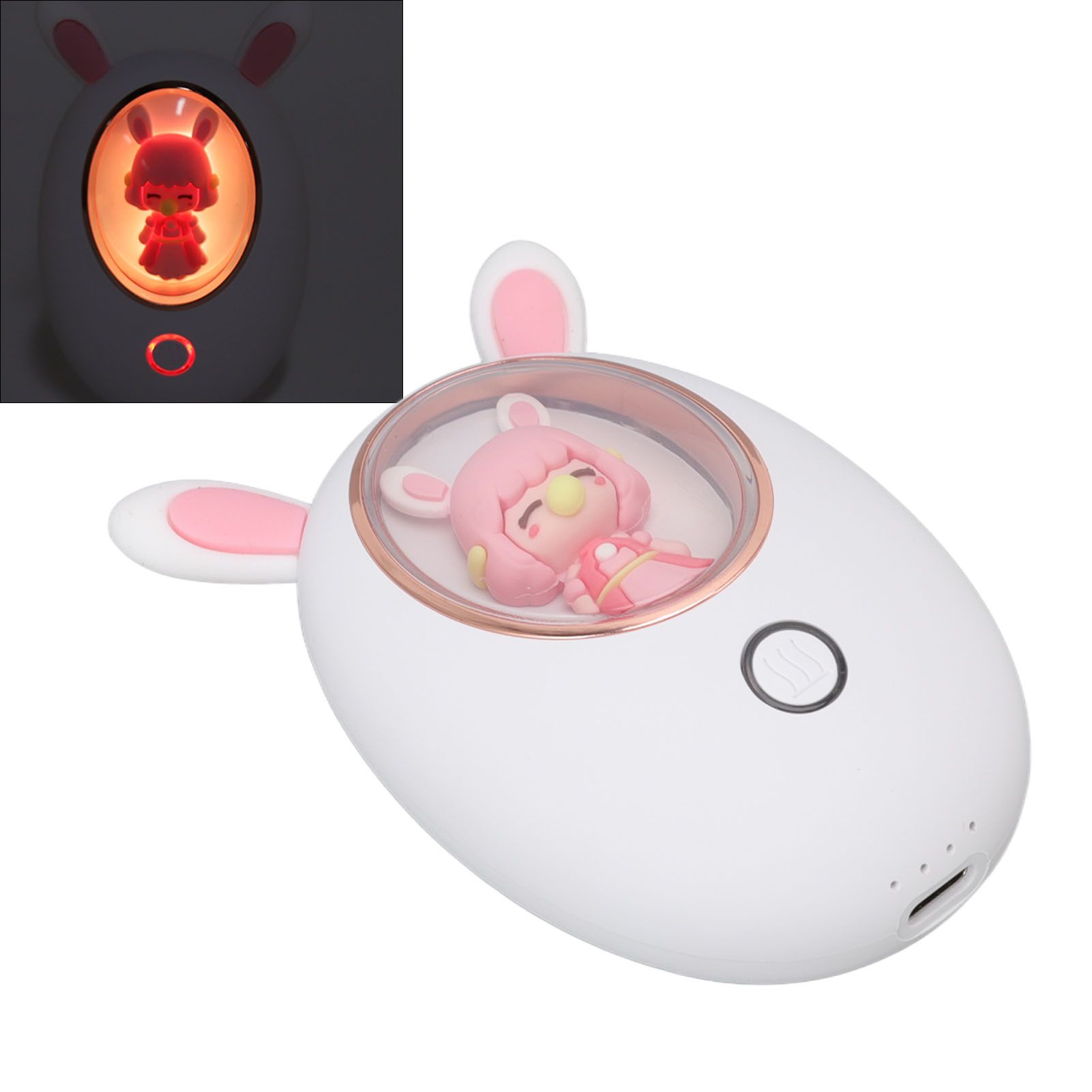 Rechargeable Hand Warmer USB 3000mAh Portable Electric Hand Warmer Power Bank view 11