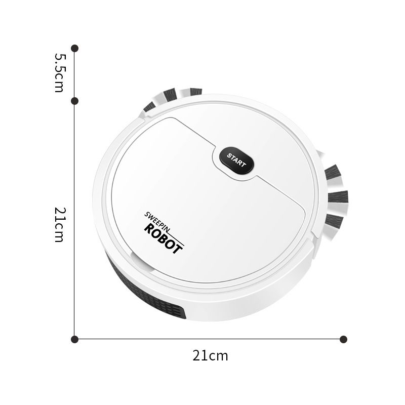 Robot Vacuum Cleaner USB Smart 3 In 1 Suction Sweeping Mopping Function view 2