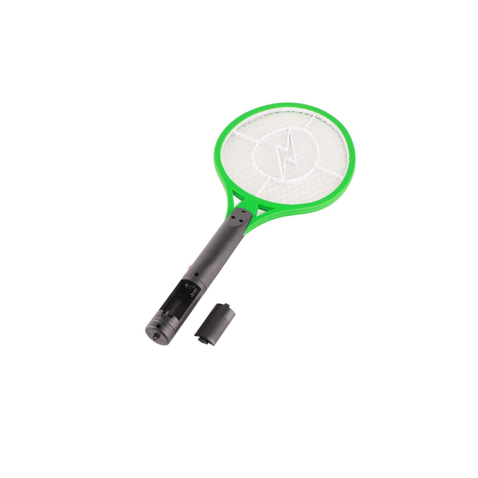 Electric Fly Swatter Racket Professional Triple Layer Large Mesh Safety view 5