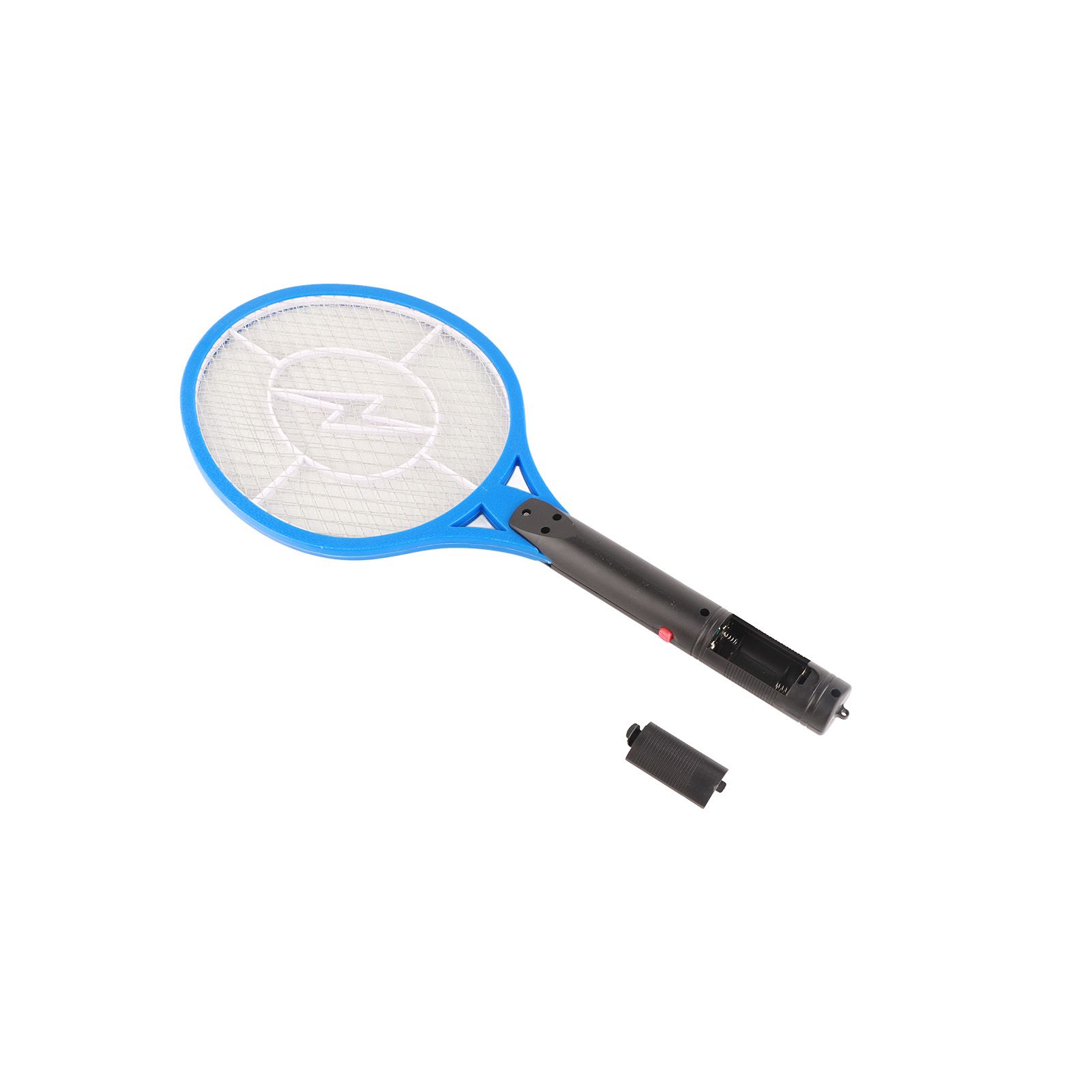 Electric Fly Swatter Racket Professional Triple Layer Large Mesh Safety view 2