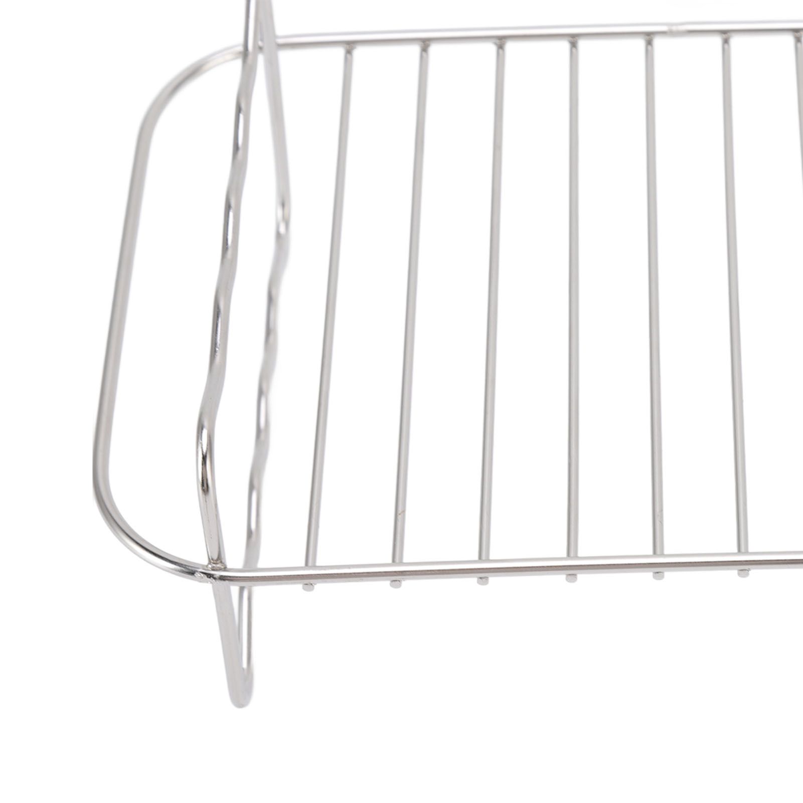 Fryer Rack Stainless Steel Rectangle Double Layer Fryer Accessory for NINJA view 15