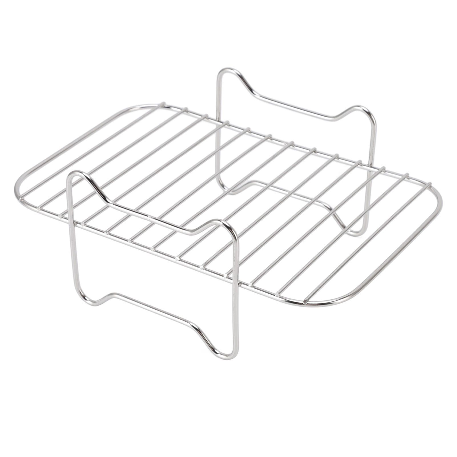 Fryer Rack Grill Dehydrator Rack for Dual Basket for NINJA FOOD 8QT Kitchen — image 1