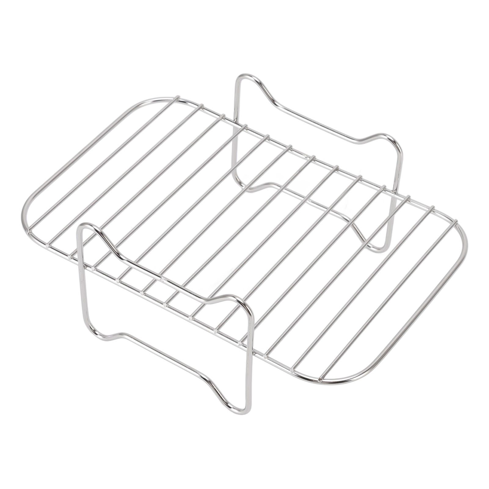 Fryer Rack Grill Dehydrator Rack for Dual Basket for NINJA FOOD 8QT Kitchen view 3