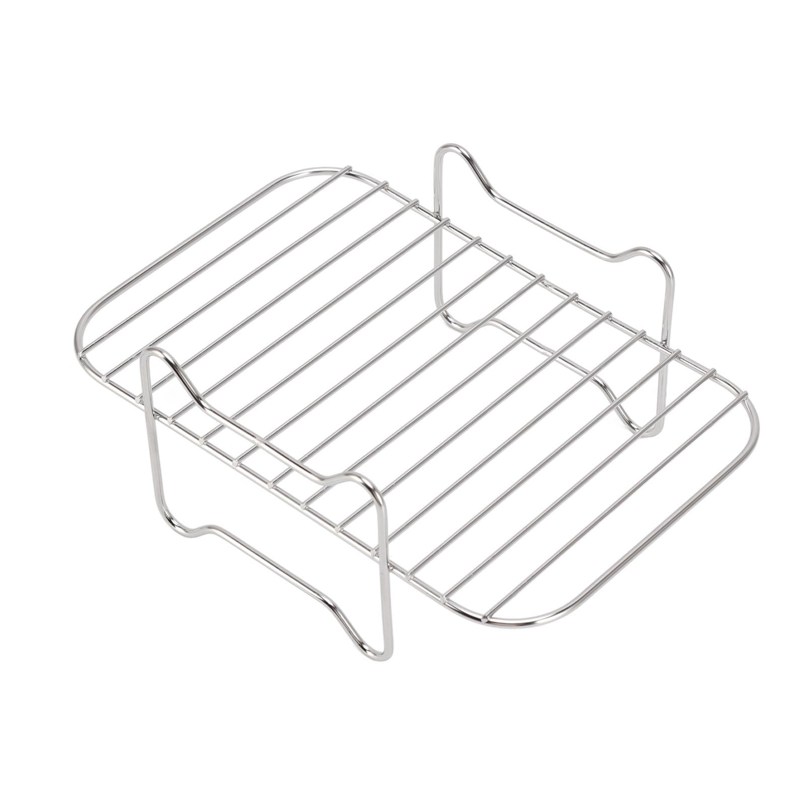 Fryer Rack Grill Dehydrator Rack for Dual Basket for NINJA FOOD 8QT Kitchen view 8