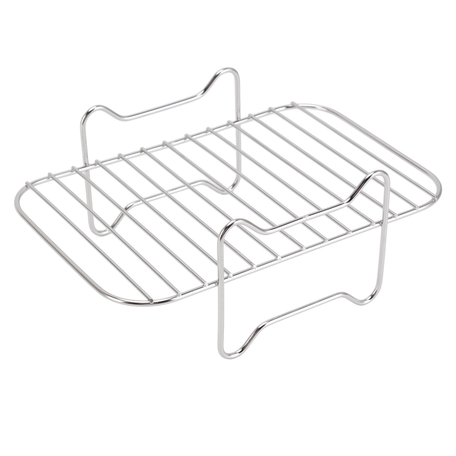 Fryer Rack Grill Dehydrator Rack for Dual Basket for NINJA FOOD 8QT Kitchen view 9
