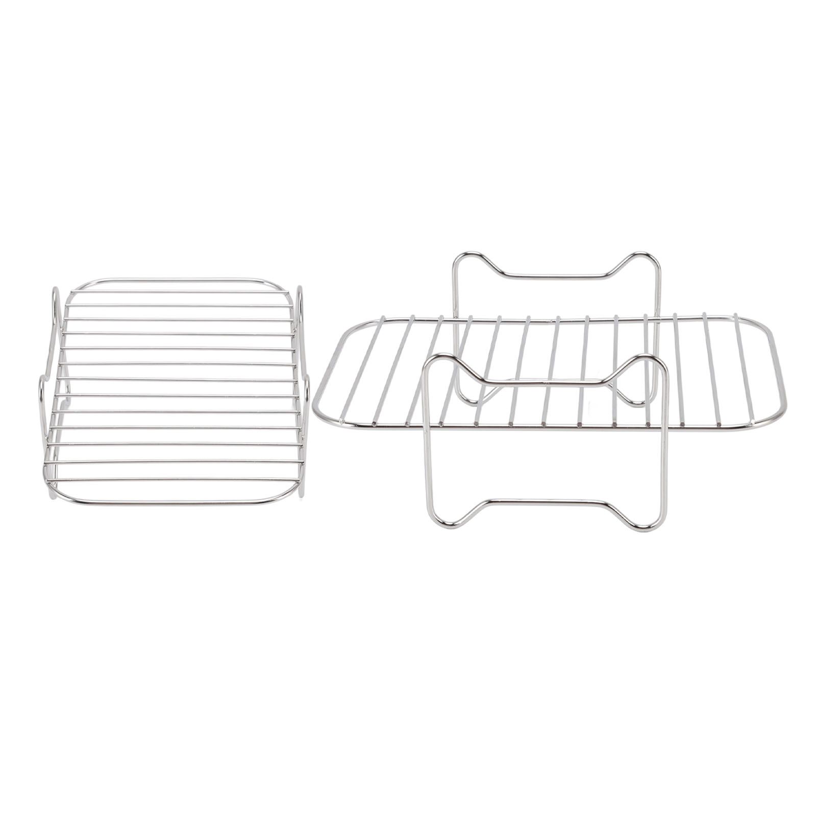 Fryer Rack Grill Dehydrator Rack for Dual Basket for NINJA FOOD 8QT Kitchen view 10