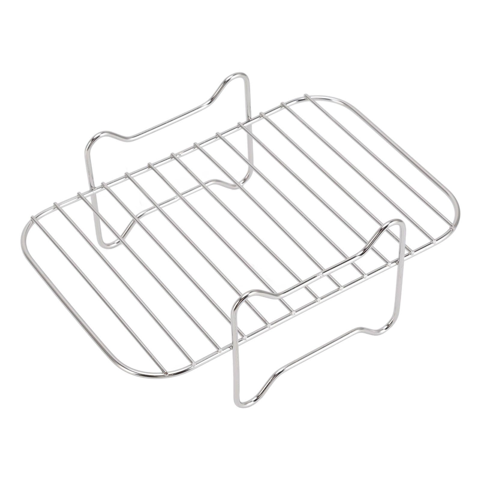 Fryer Rack Grill Dehydrator Rack for Dual Basket for NINJA FOOD 8QT Kitchen view 12