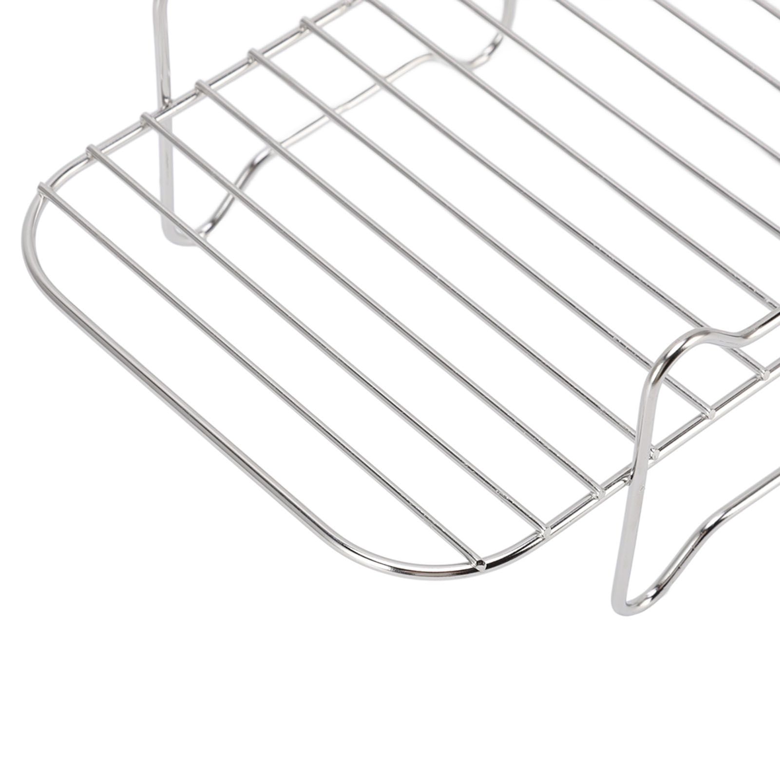 Fryer Rack Grill Dehydrator Rack for Dual Basket for NINJA FOOD 8QT Kitchen view 13